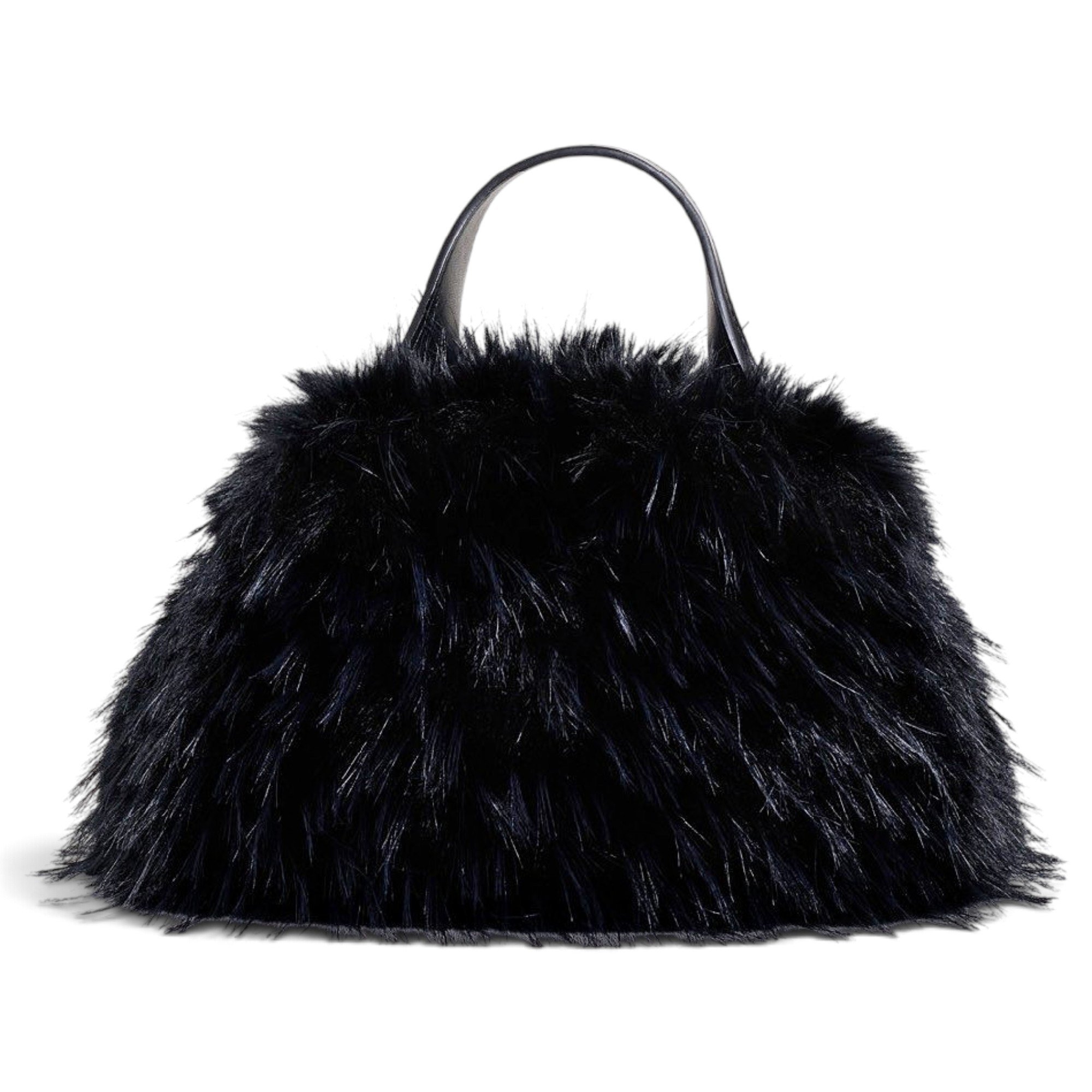 Max Mara Faux fur handbag