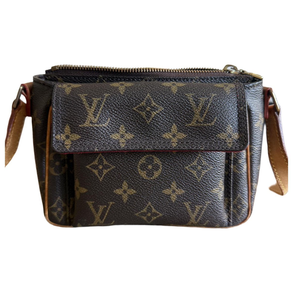 Viva Cité leather crossbody bag