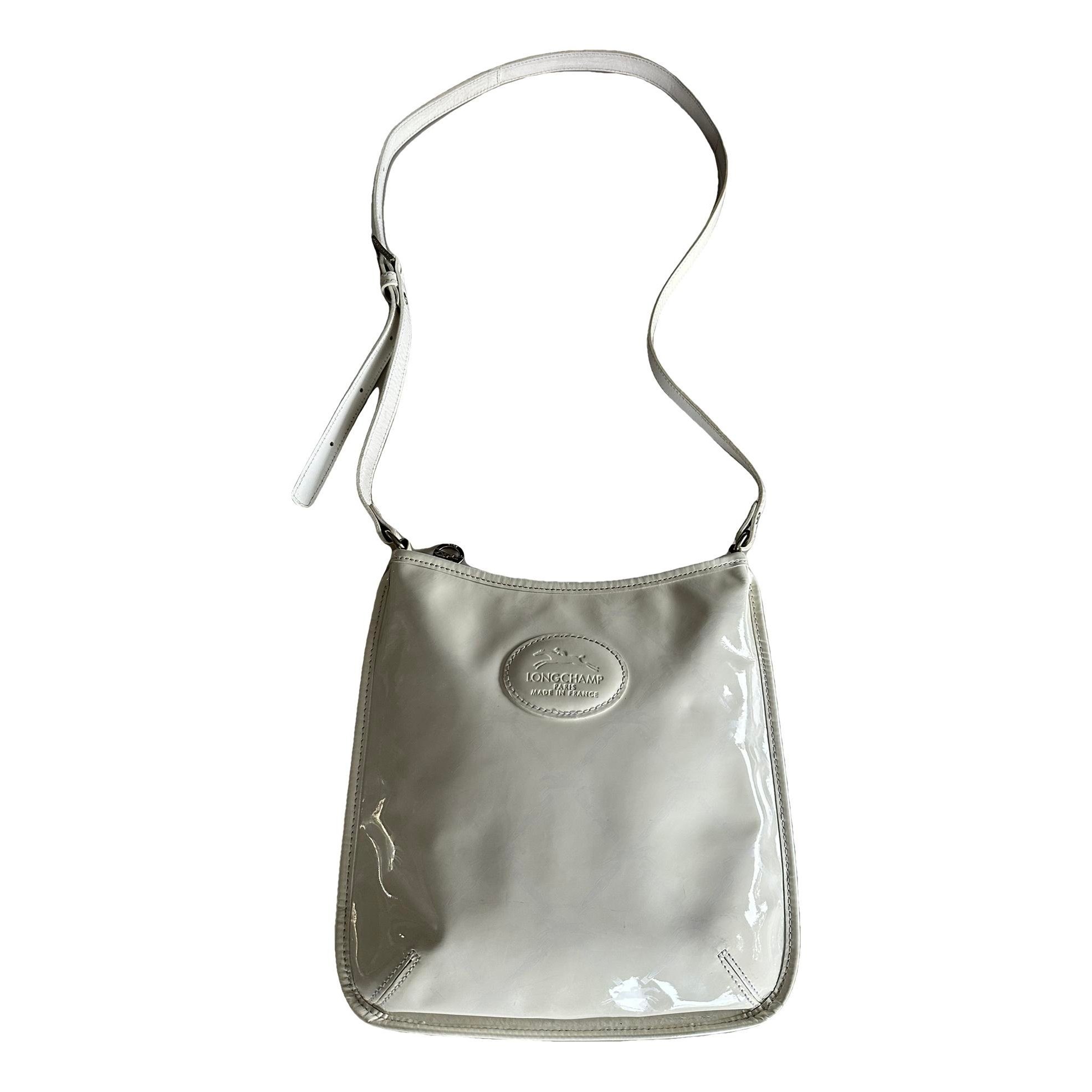 Patent leather crossbody bag