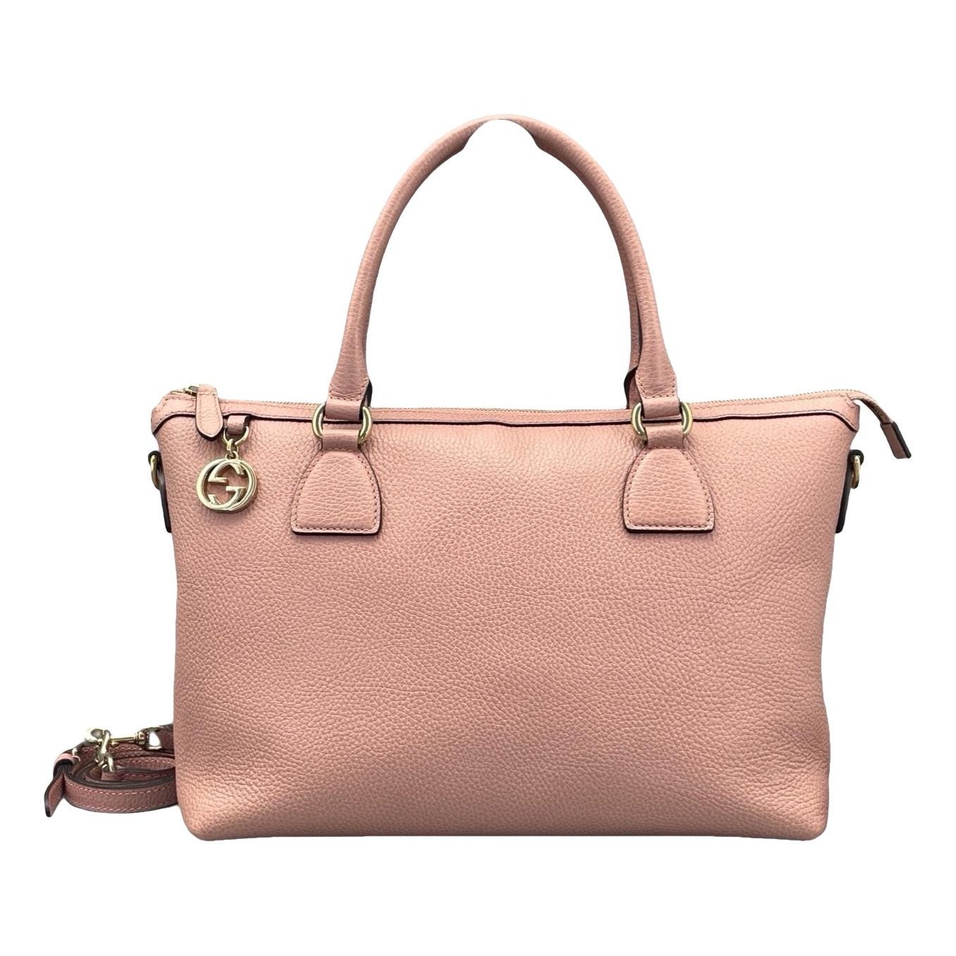 Leather handbag