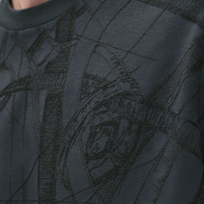 Ardoise "Cavalcadour Griffonne" Embroidered T-shirt