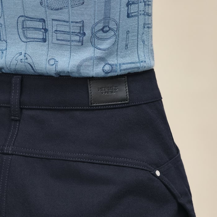 Bleu Noir Equestrian Miniskirt