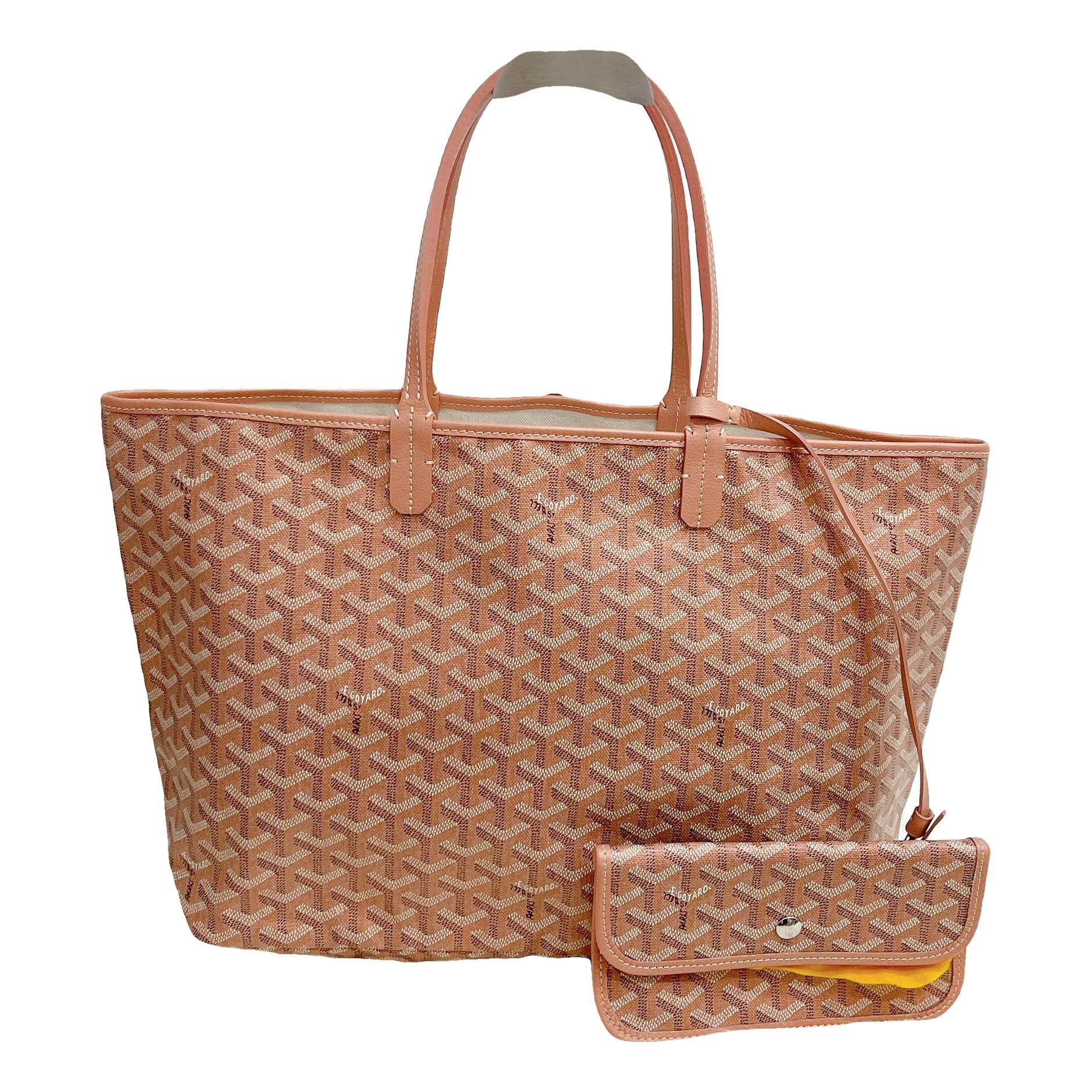 Goyard Saint-Louis leather handbag
