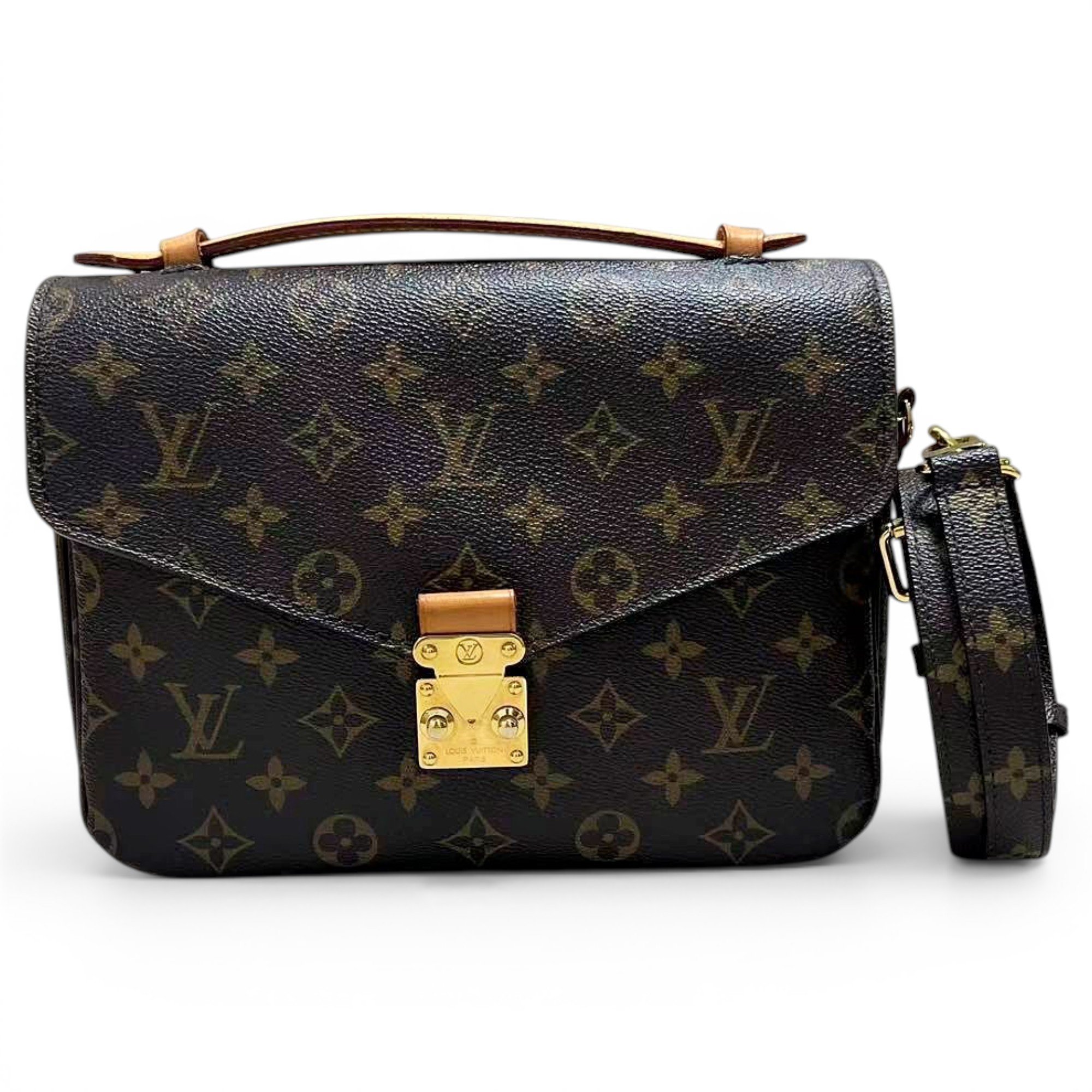 Metis leather handbag