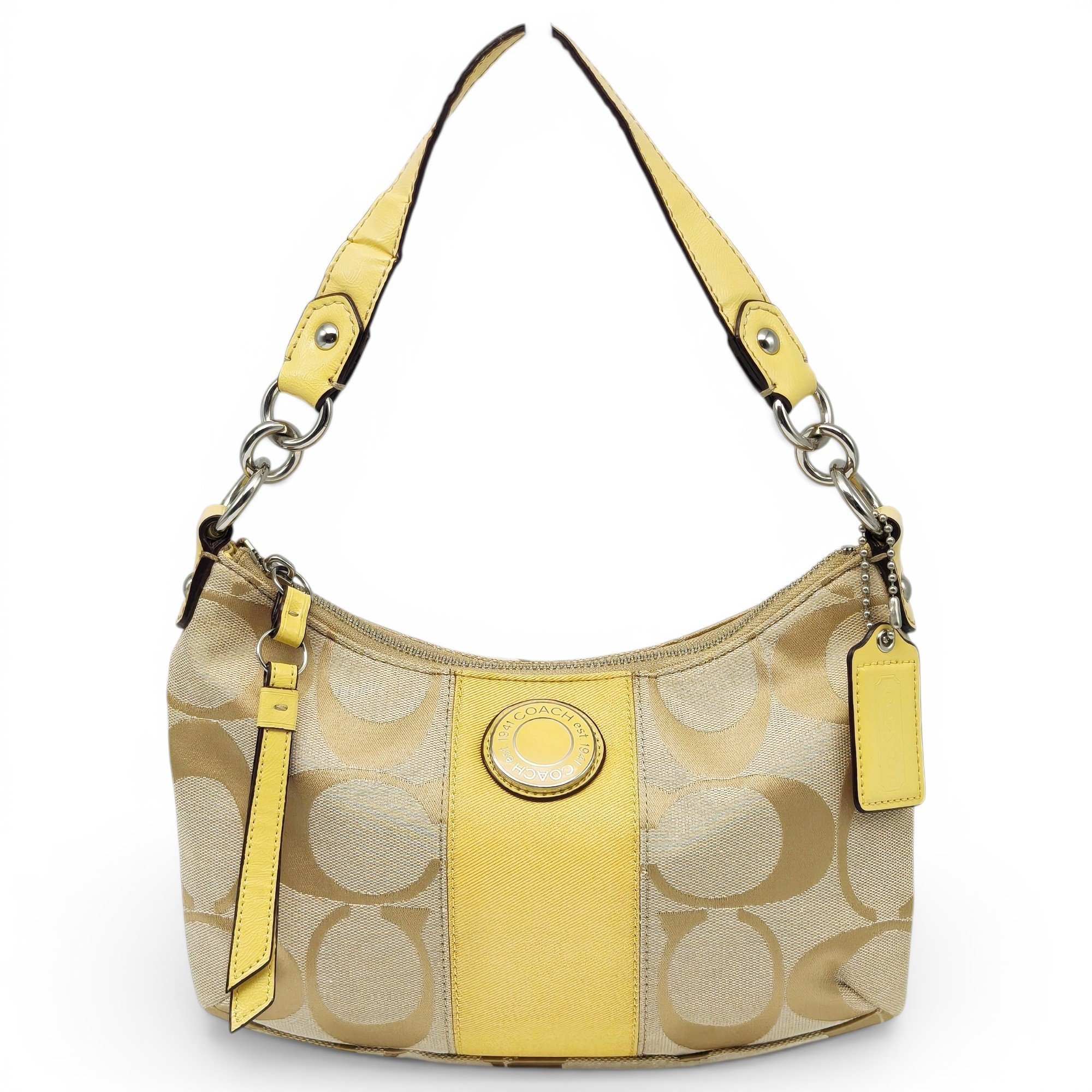 Signature Sufflette cloth handbag