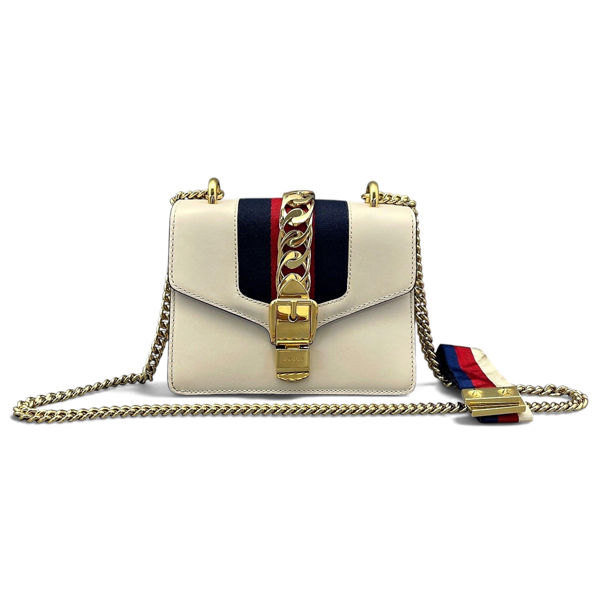 Sylvie Flap Chain leather handbag