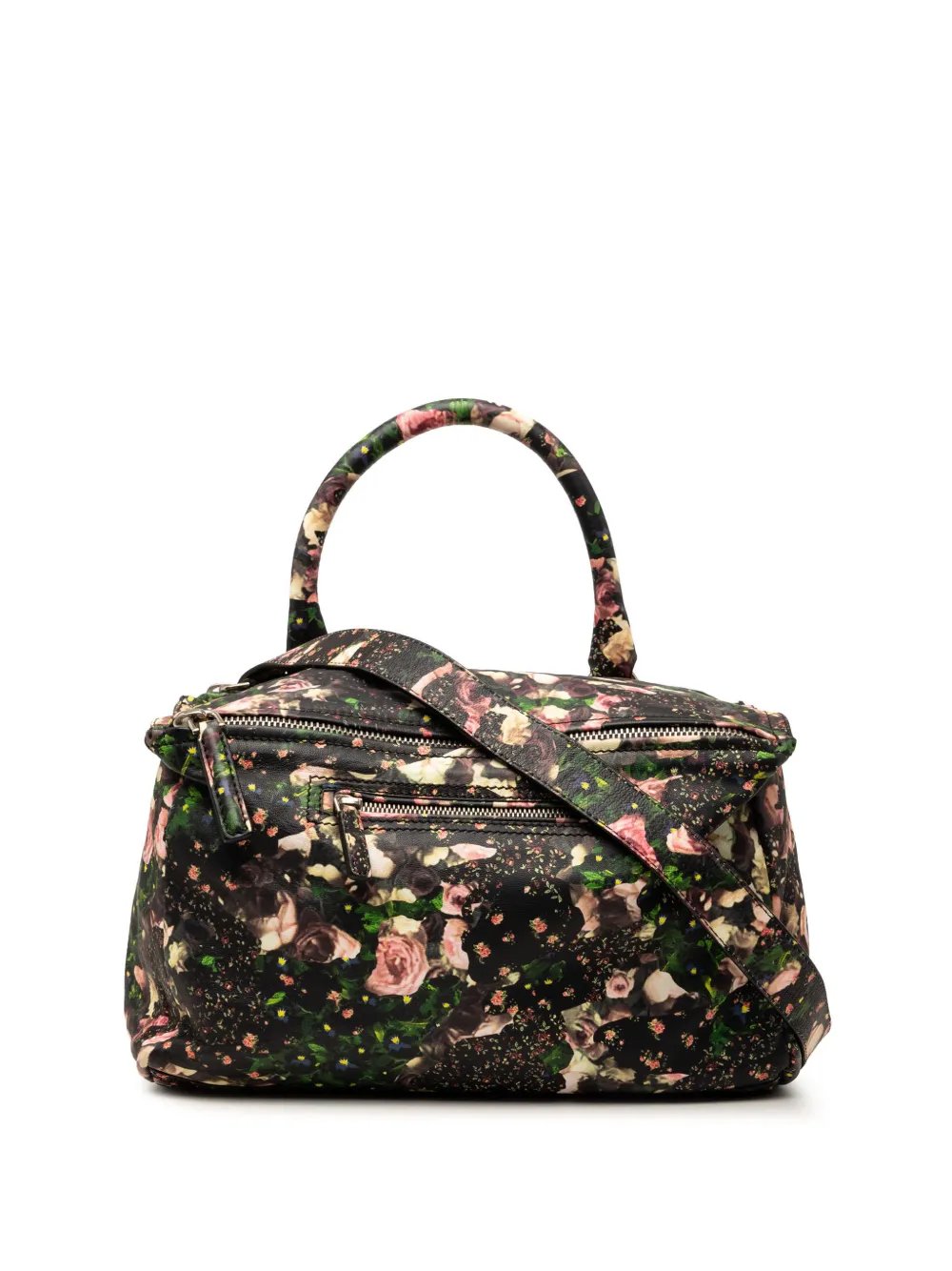 2013 Medium Floral Printed Calfskin Pandora satchel