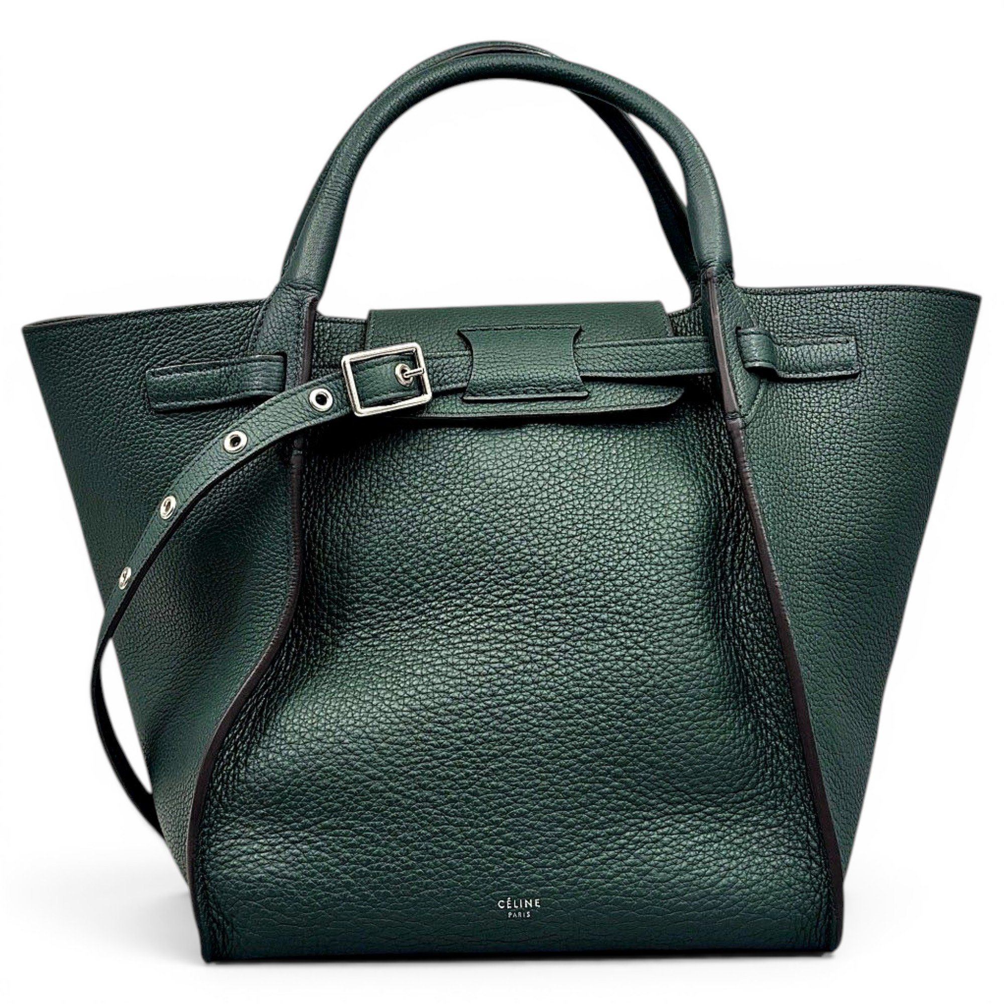 Big Bag leather handbag