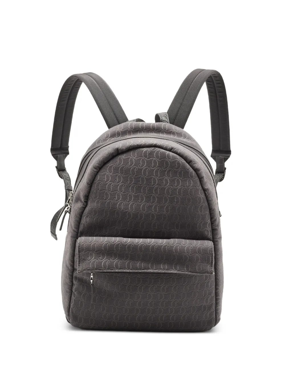 Christian Louboutin Zip N Flap monogram jacquard backpack