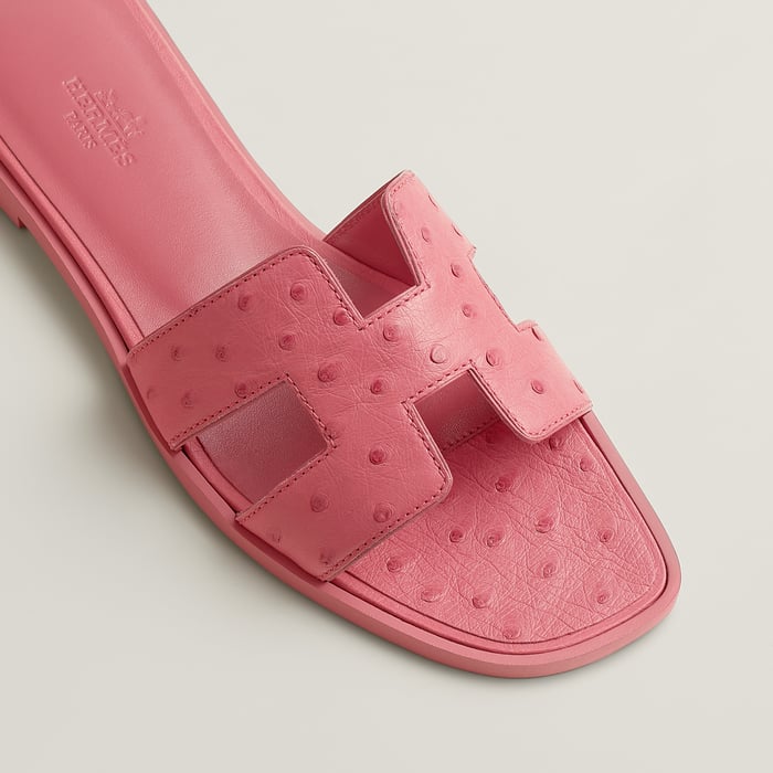 Rose Amarante Oran Sandal