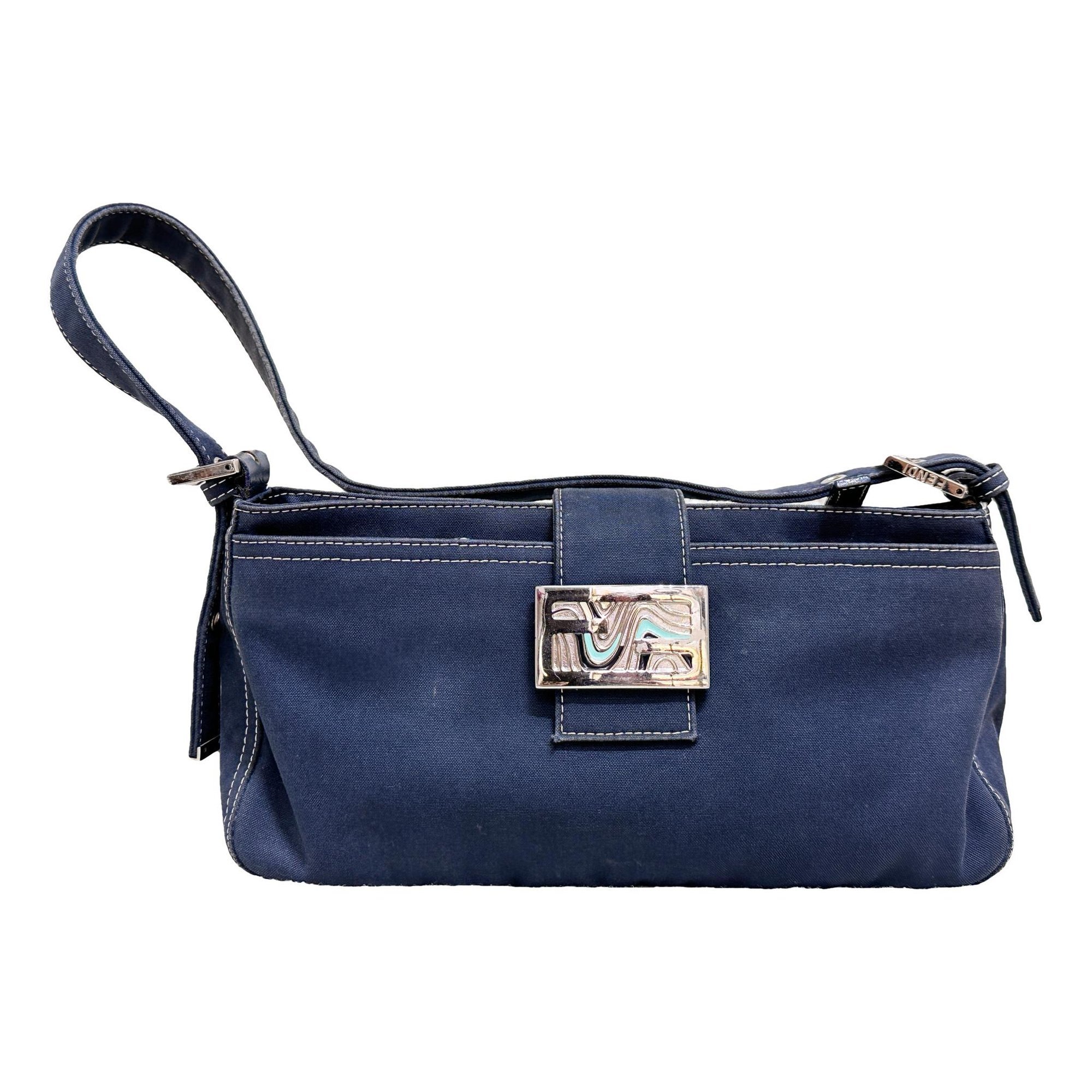 Baguette clutch bag
