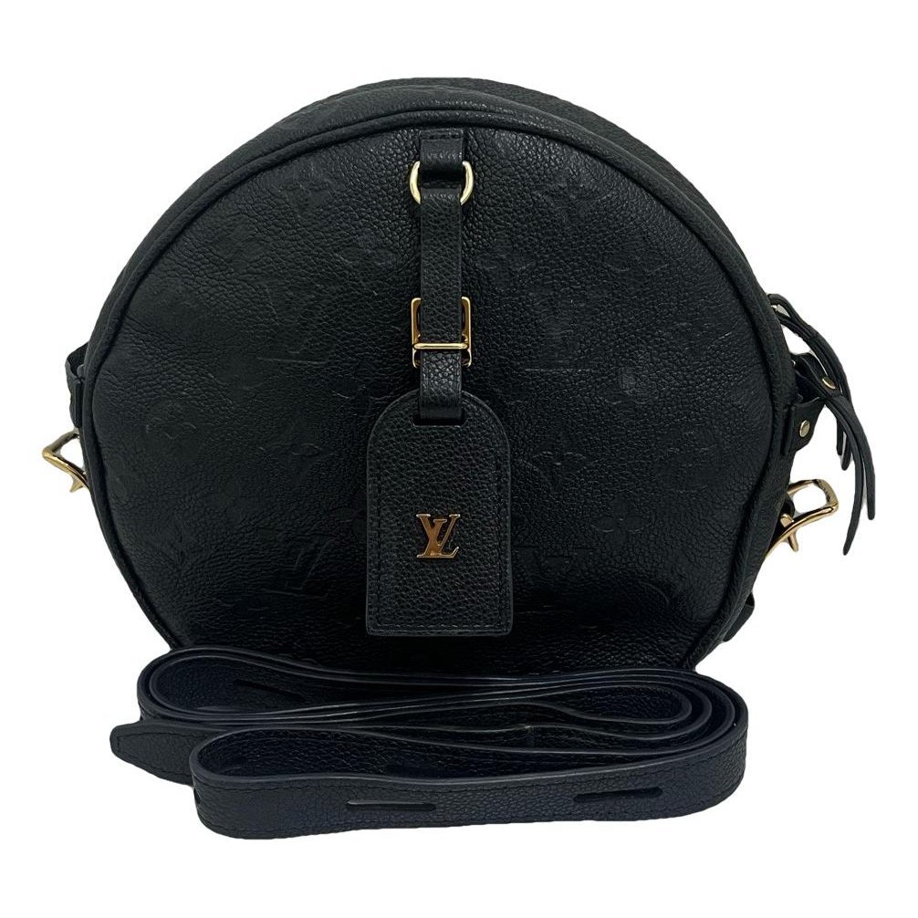 Boîte chapeau souple leather handbag