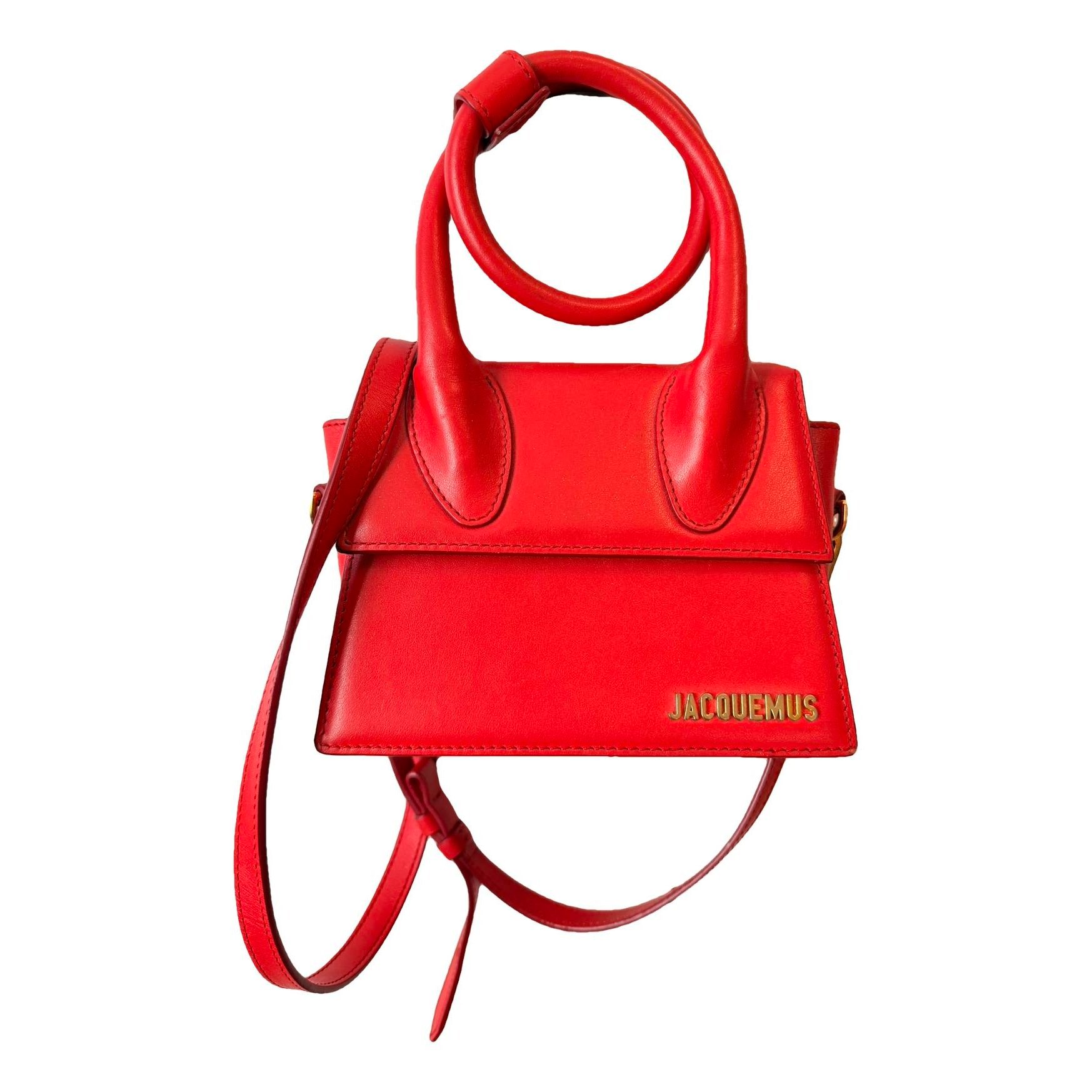 Jacquemus Le Chiquito Noeud leather handbag