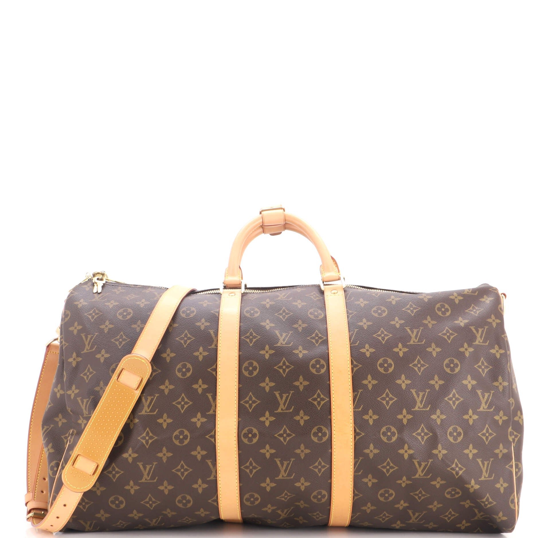 Keepall Bandouliere Bag Monogram Canvas 55