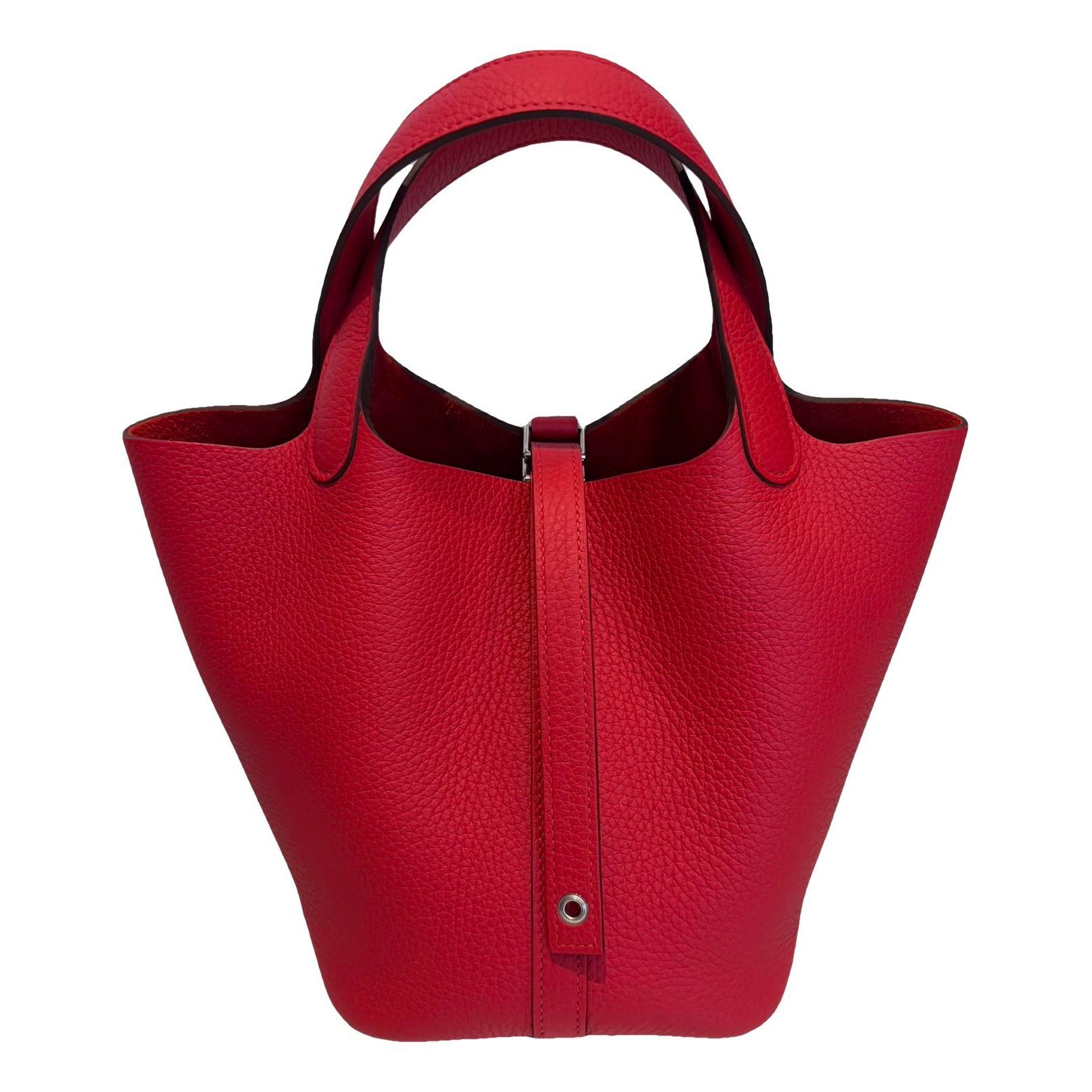 Hermes Picotin leather tote