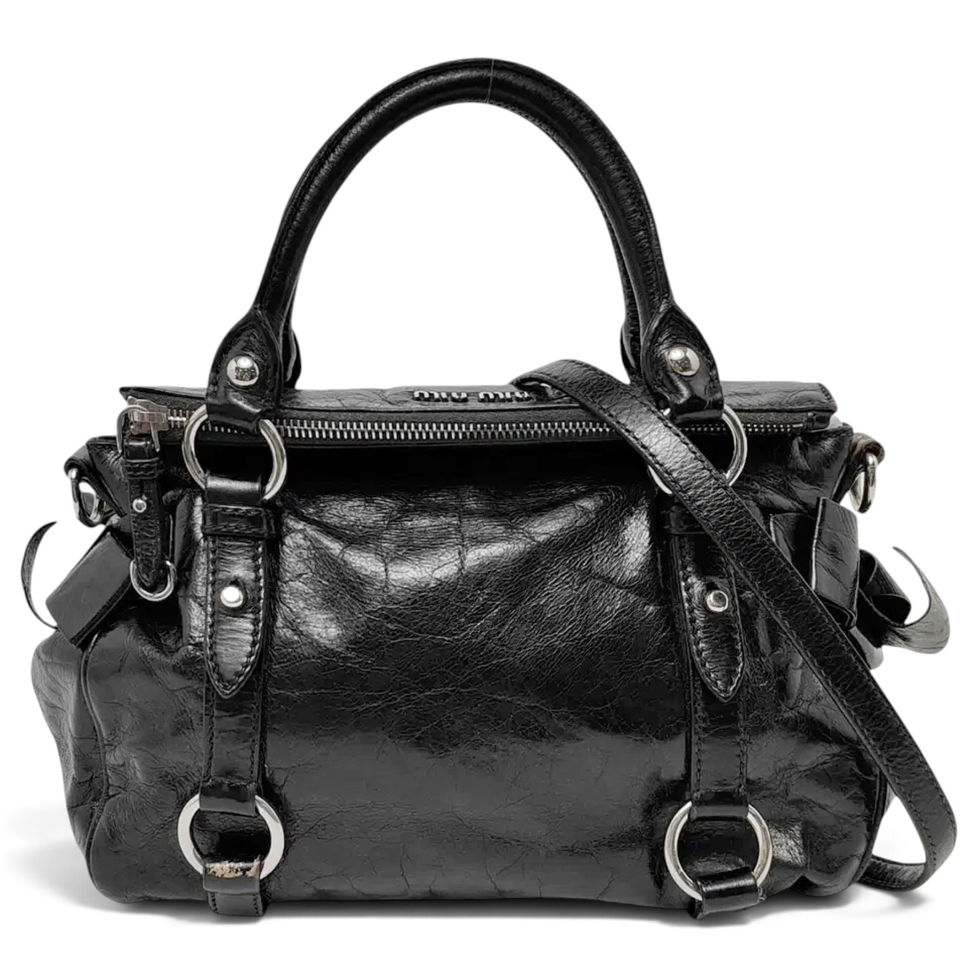 Vitello leather handbag