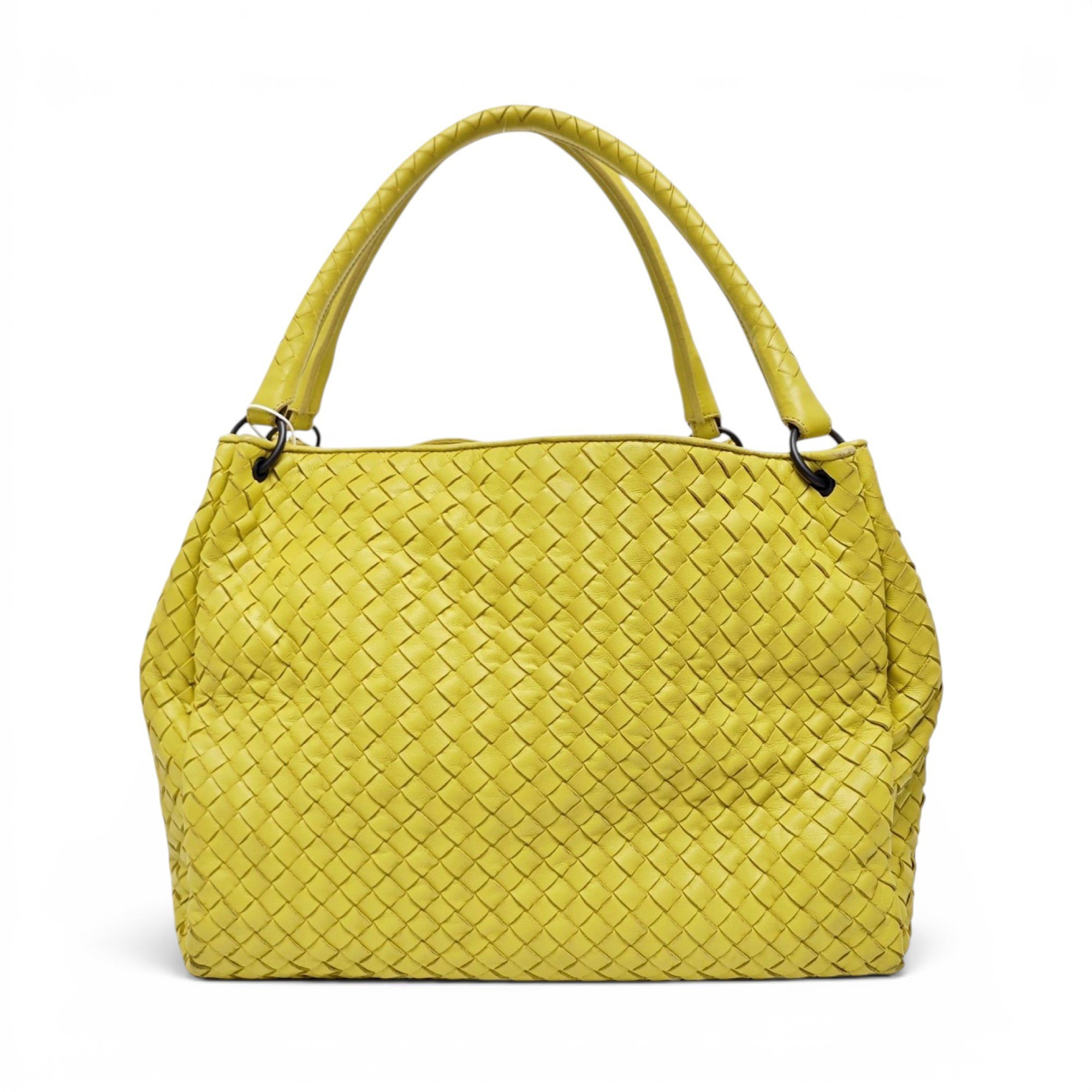 Parachute leather tote