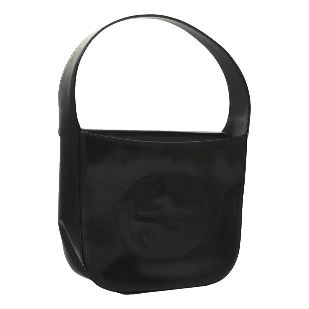 Patent leather handbag