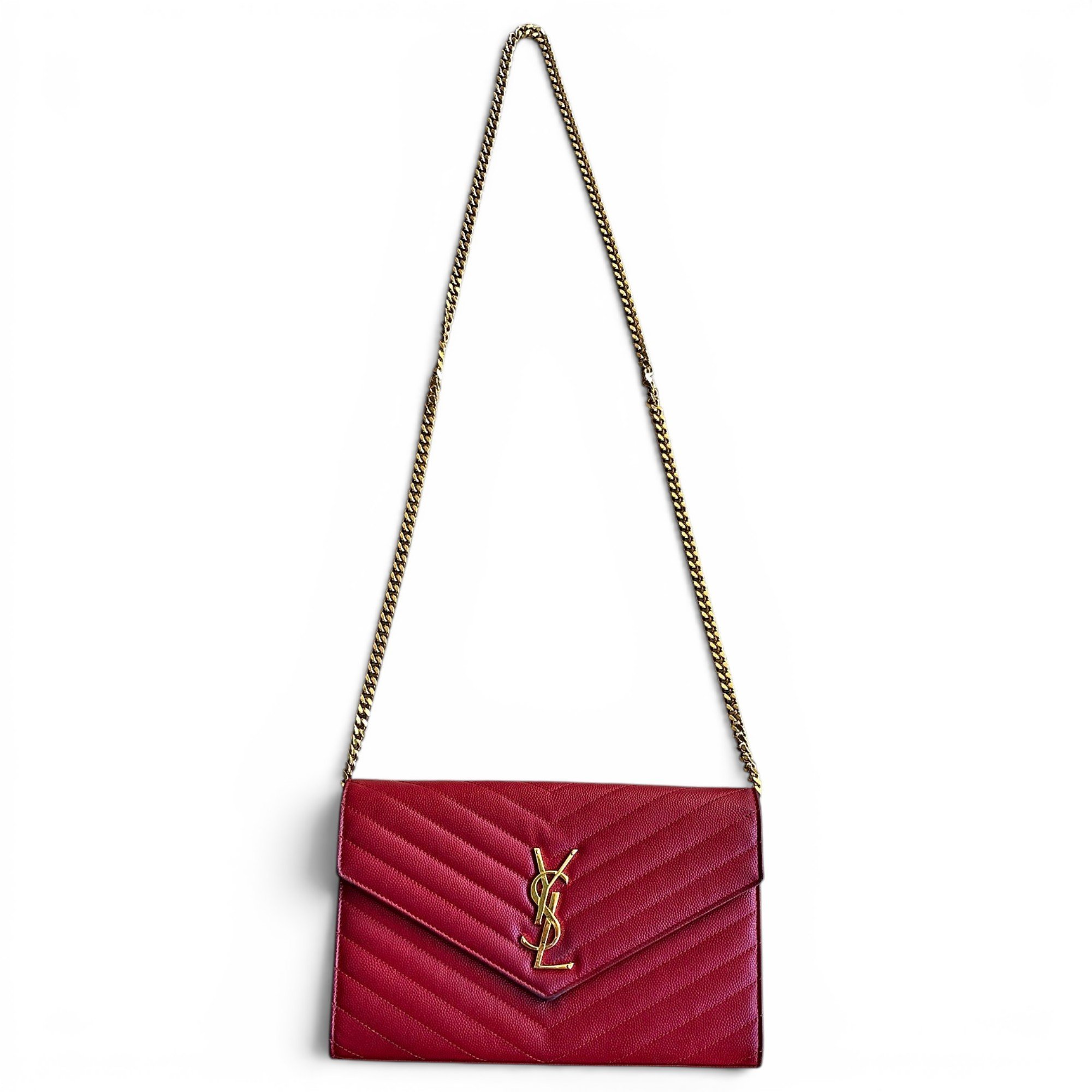 Saint Laurent Kate monogramme leather handbag