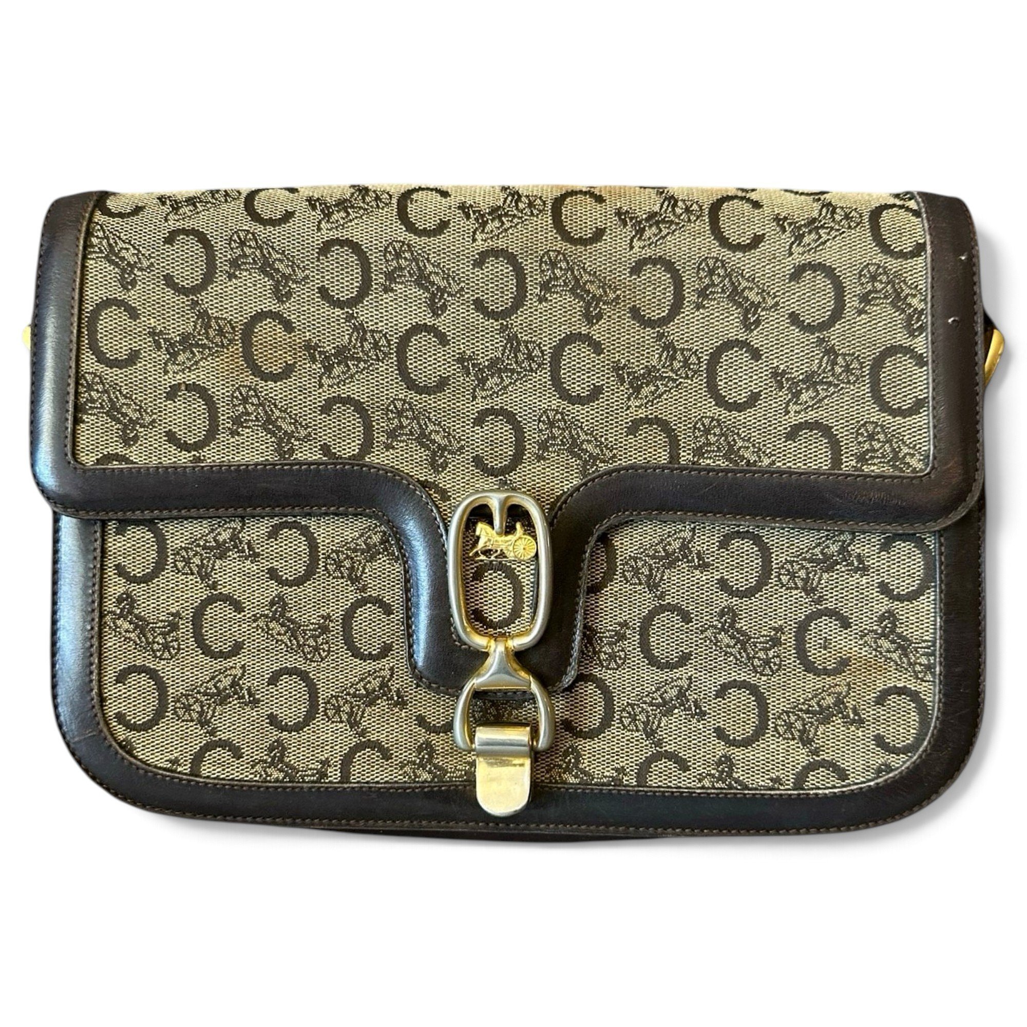 C bag leather handbag