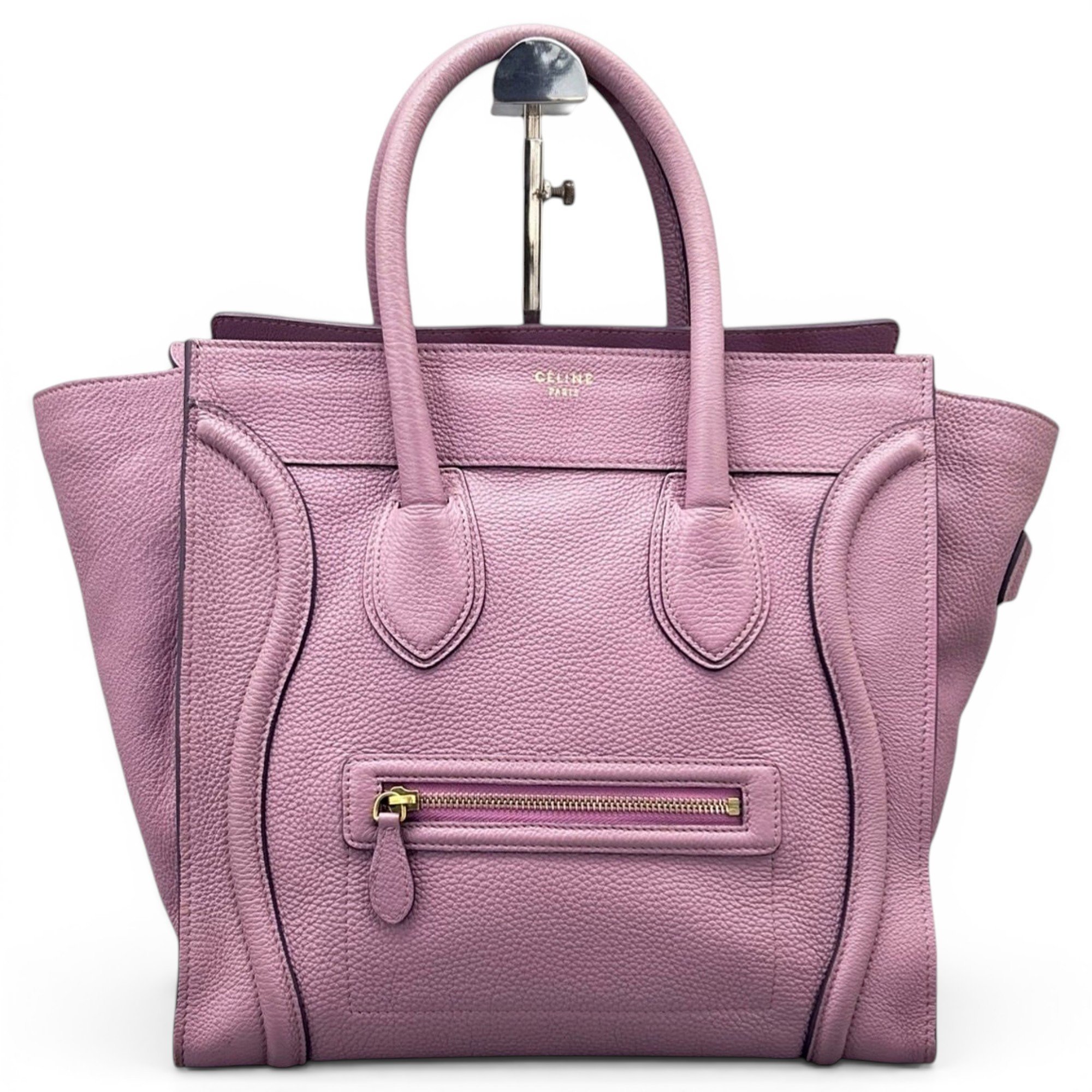 Celine Luggage leather tote