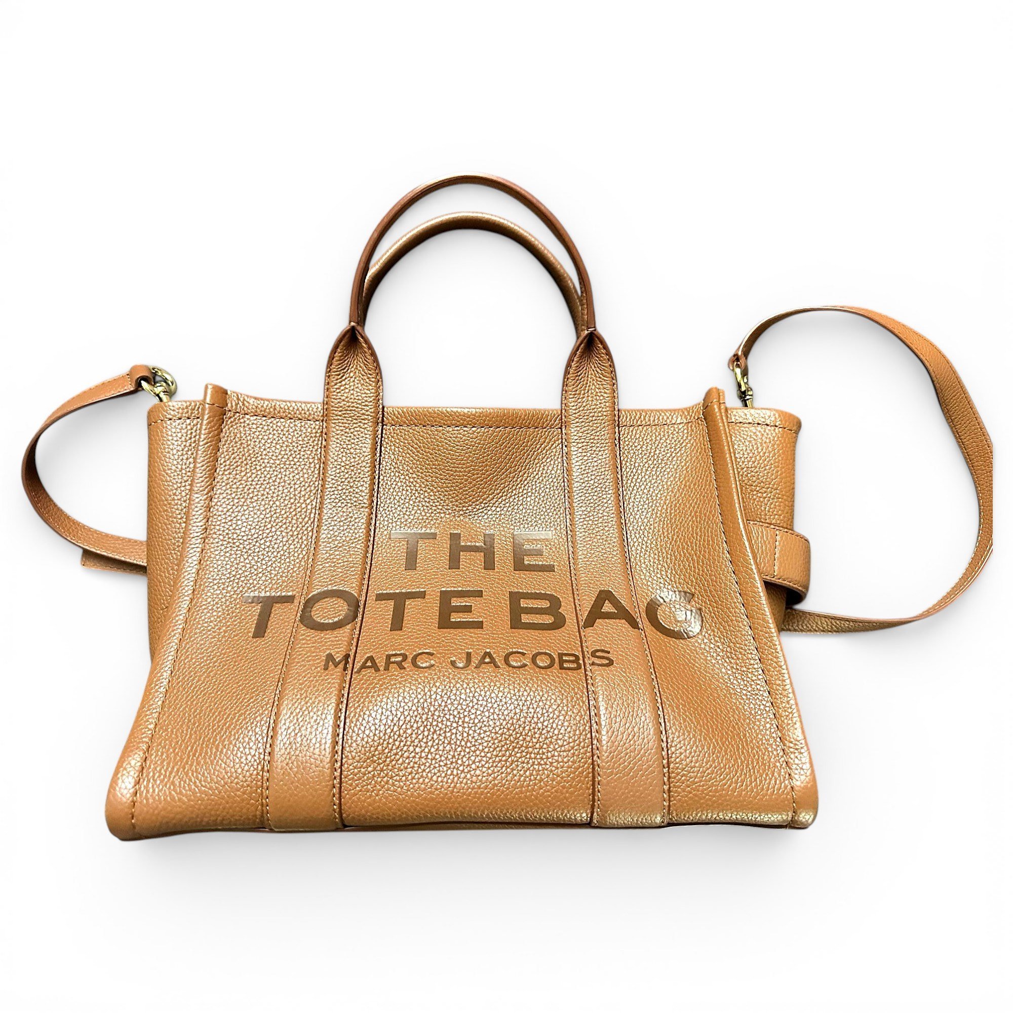 The Tag Tote leather tote