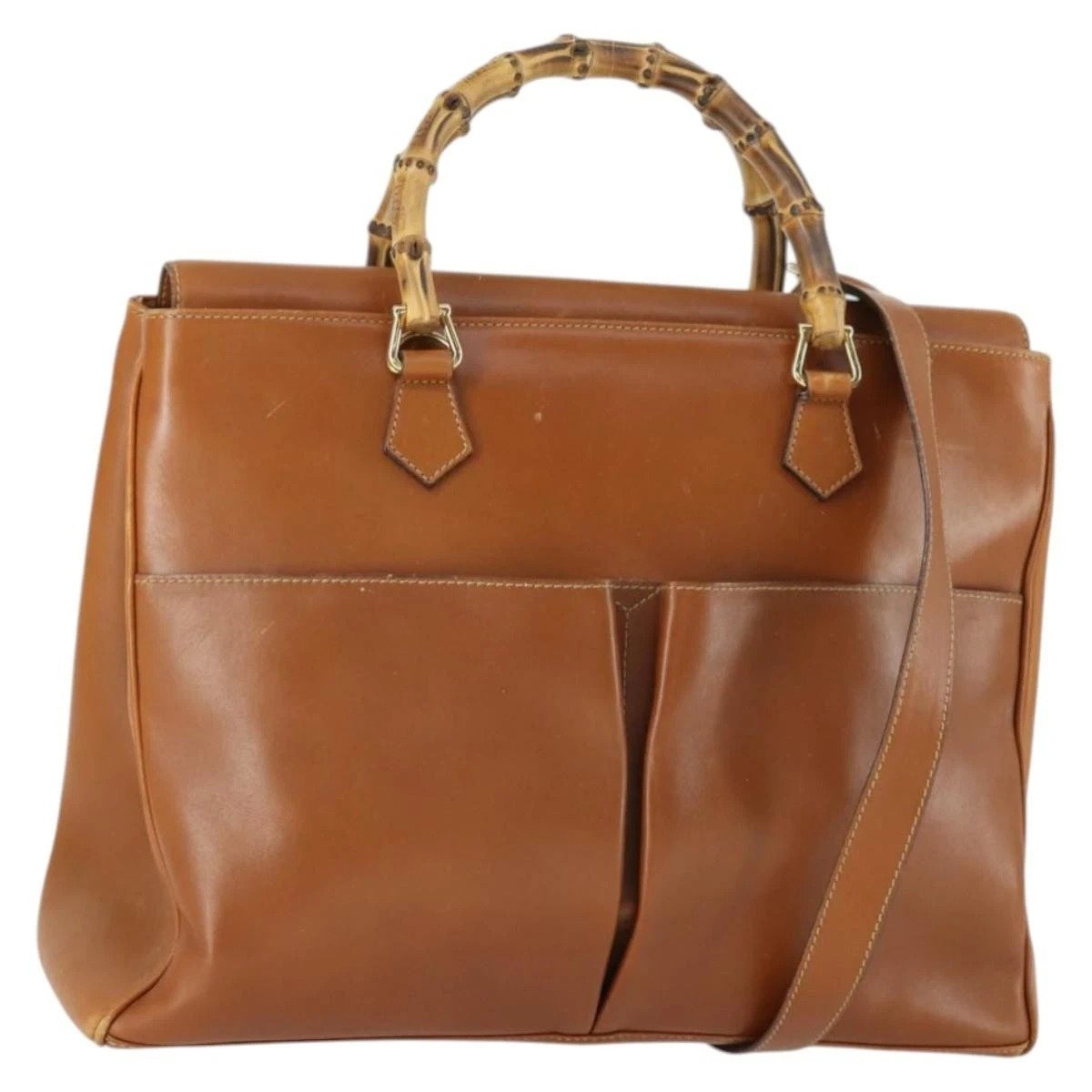Leather handbag