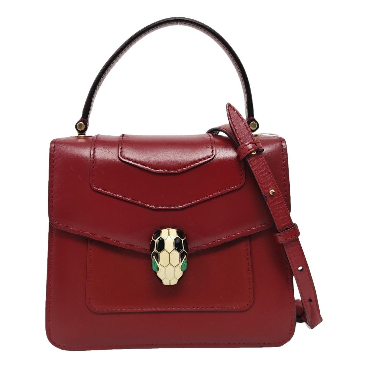 Leather handbag