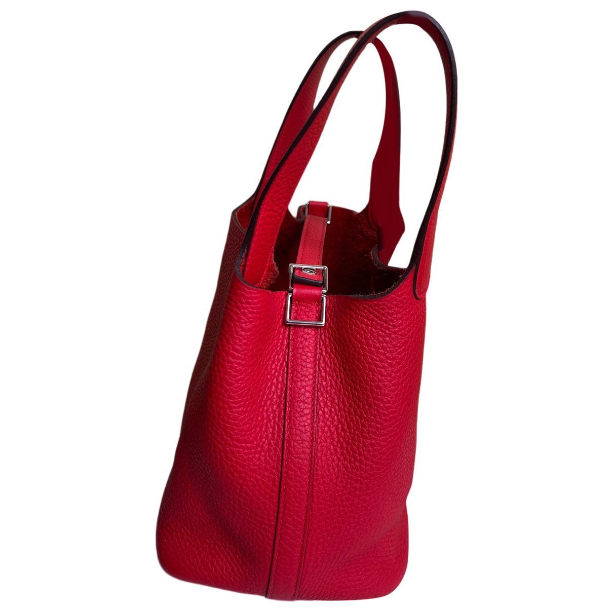Picotin leather handbag