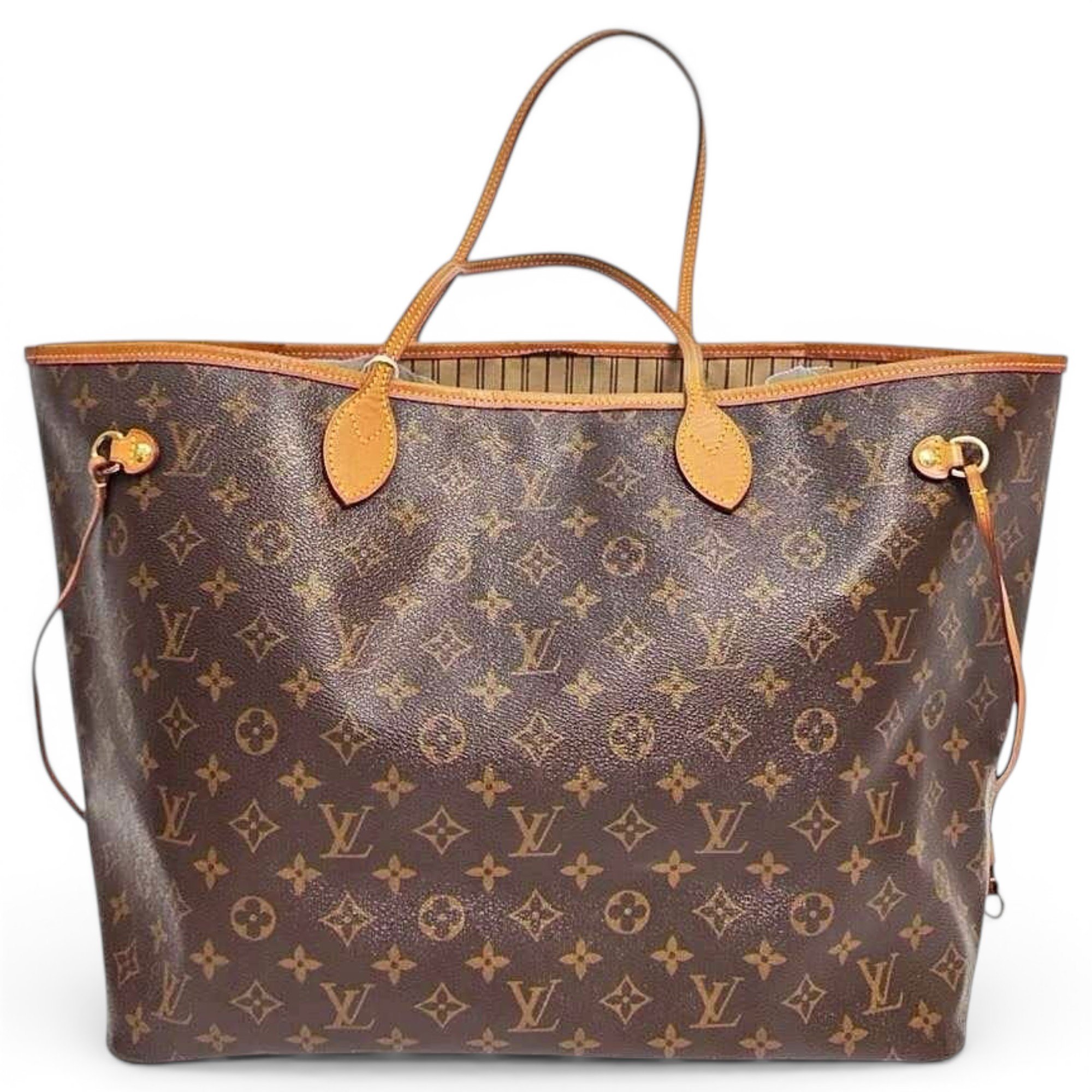 Neverfull leather handbag