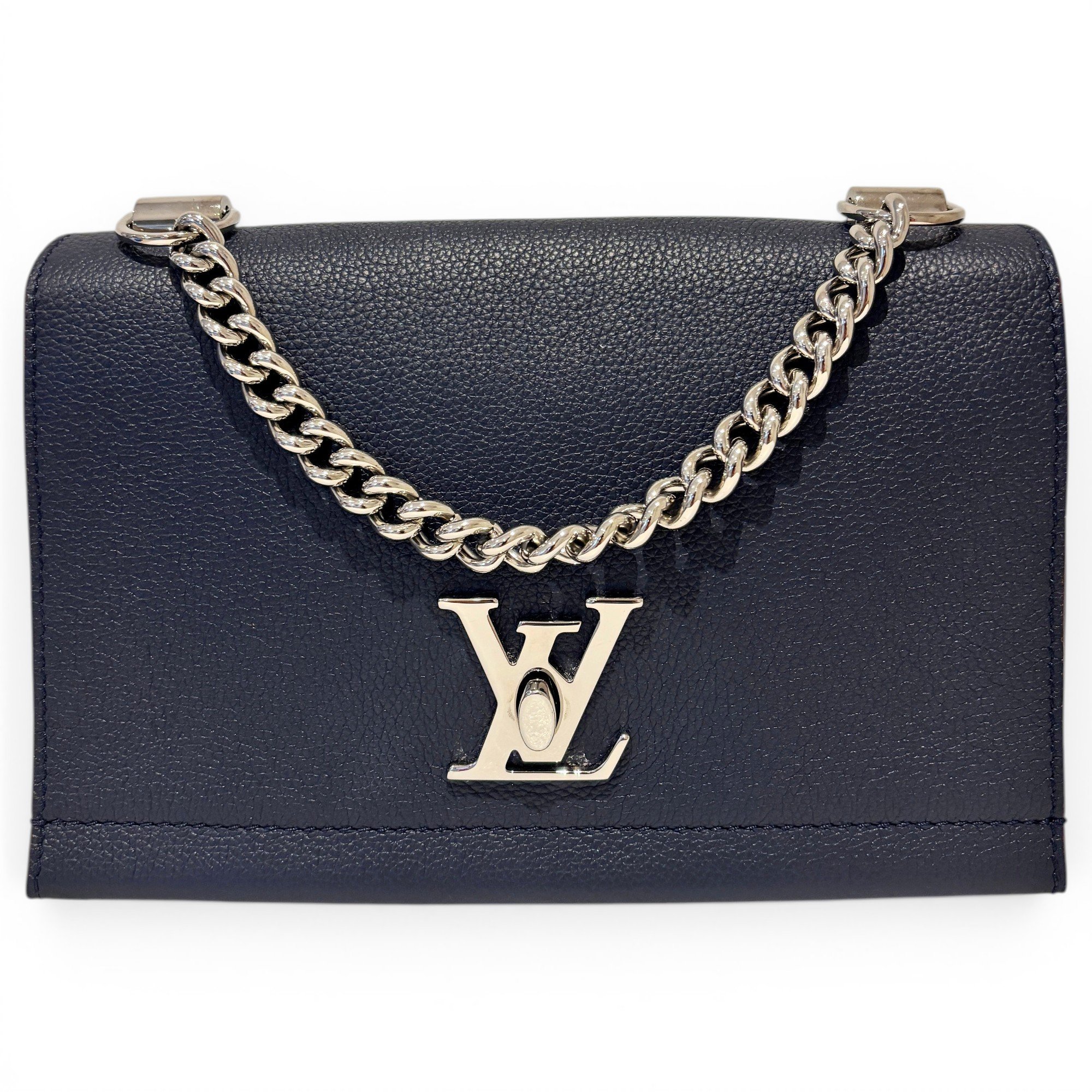 Lockme leather handbag