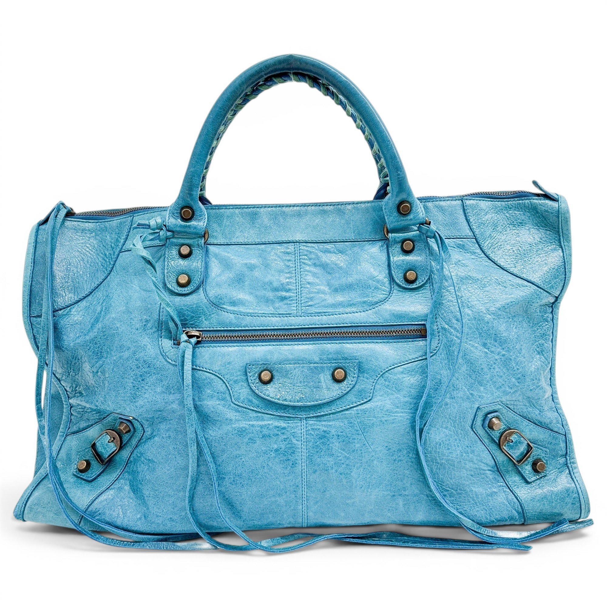 Balenciaga Work leather handbag