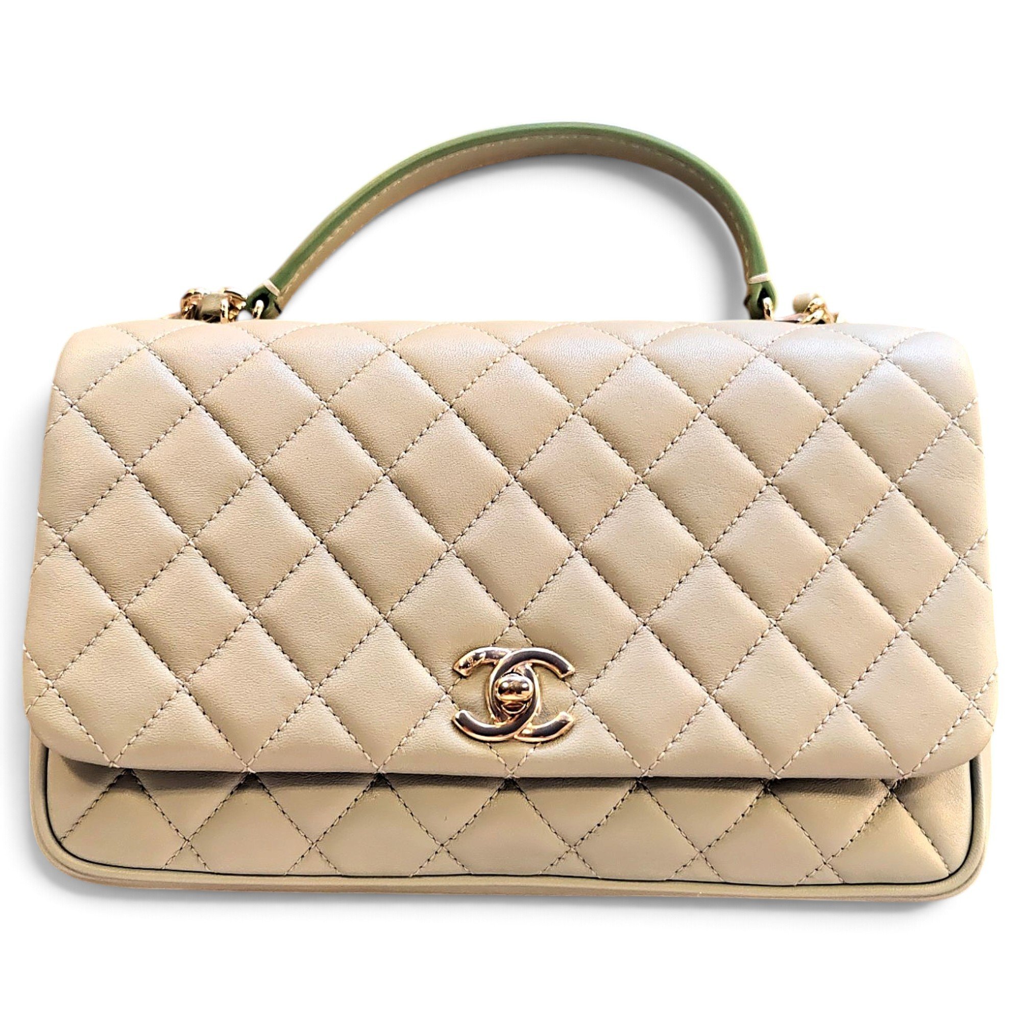 Timeless Classique Top Handle leather handbag
