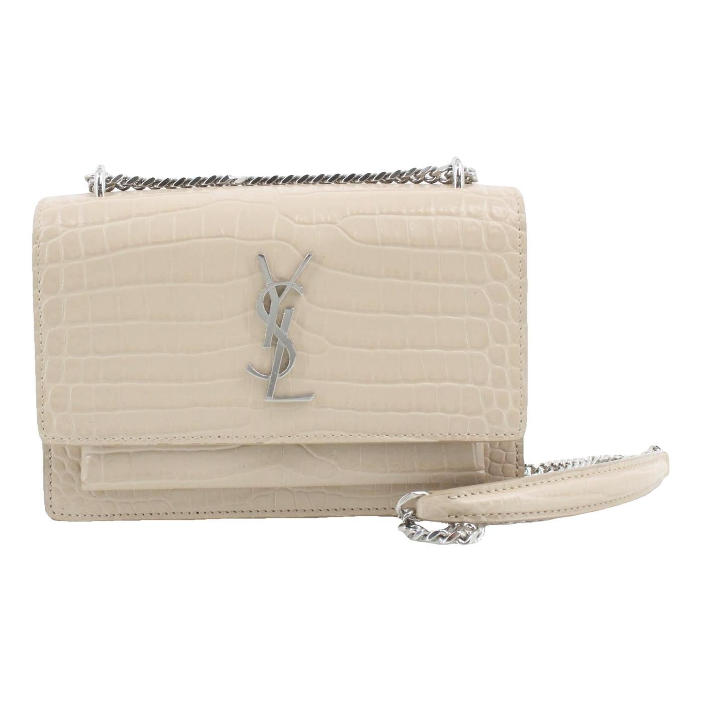 Sunset leather crossbody bag
