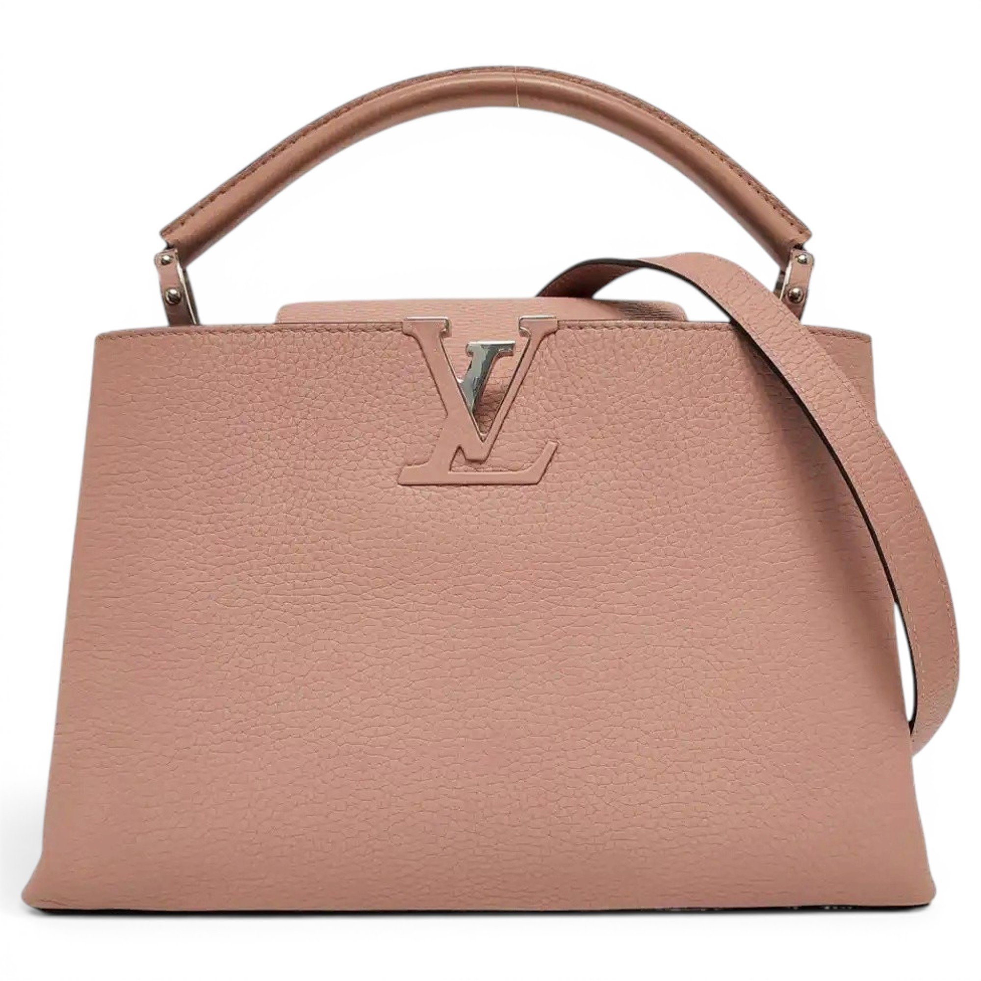 Capucines leather handbag