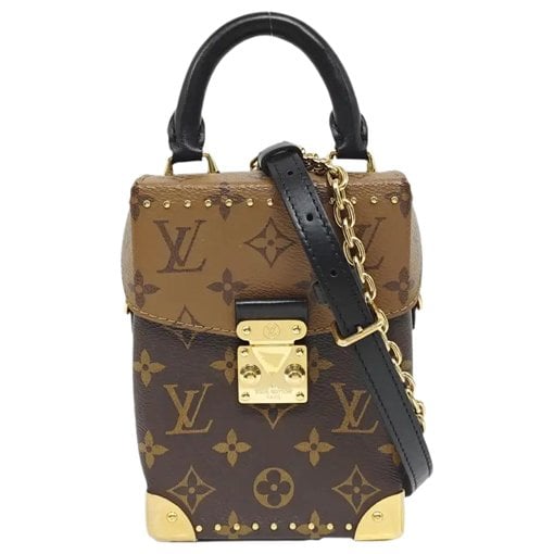 Camera Box leather handbag