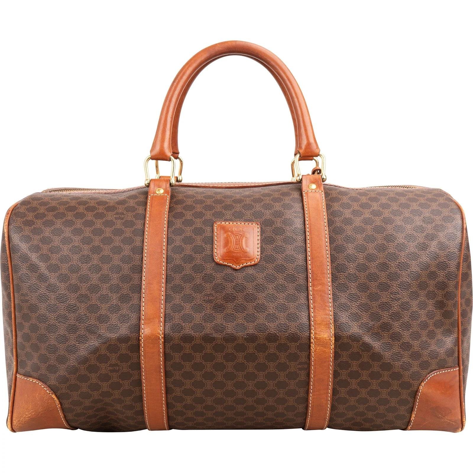 Triomphe leather handbag