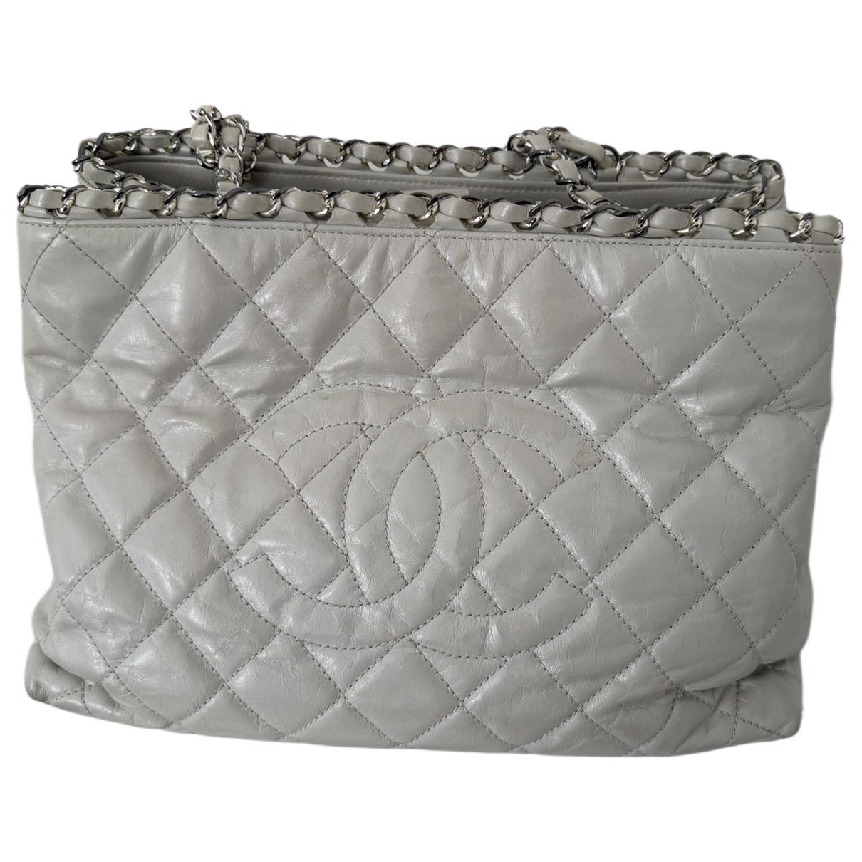Petite Shopping Tote leather tote