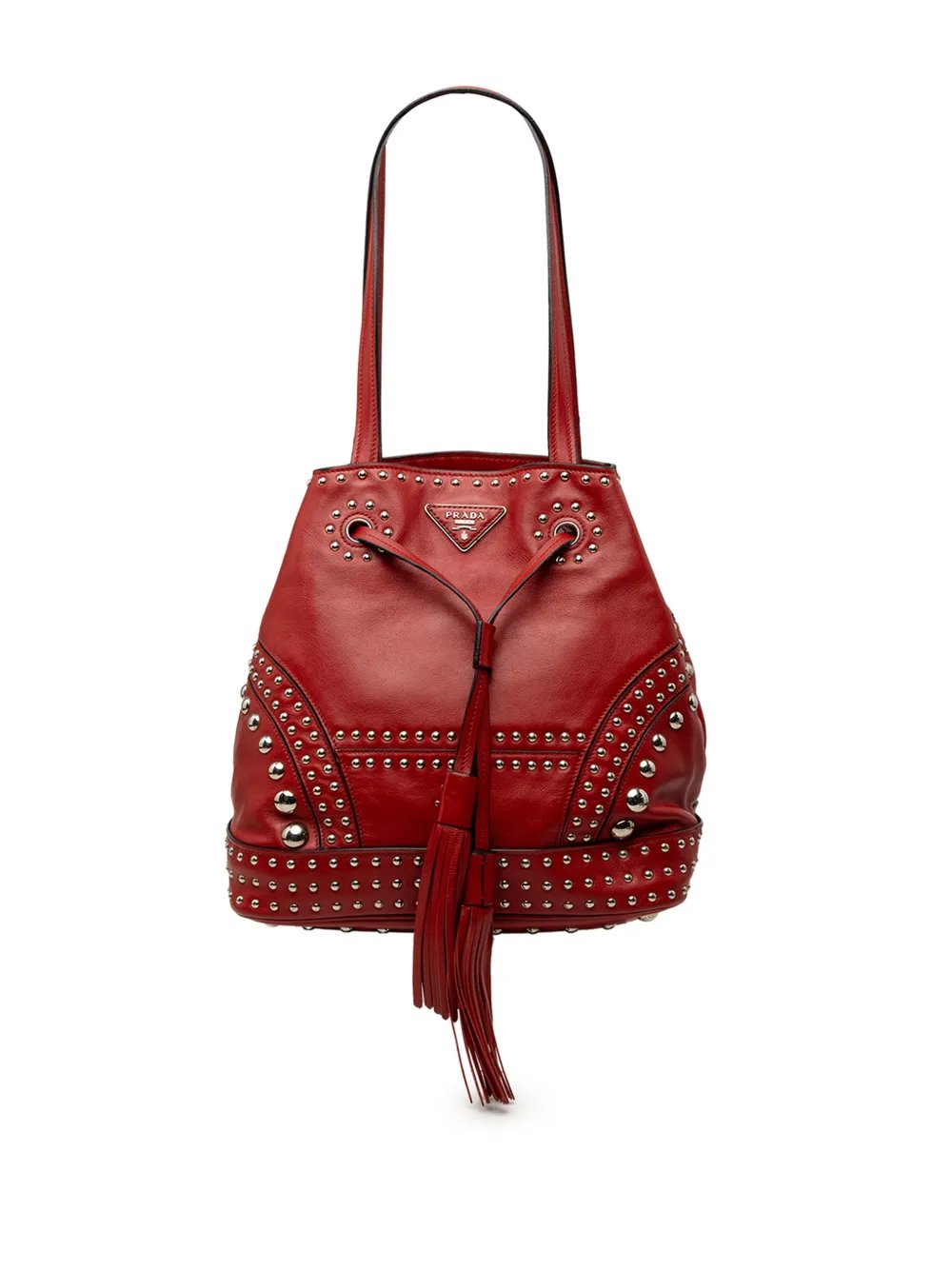 2013-2026 Large Studded Leather bucket bag