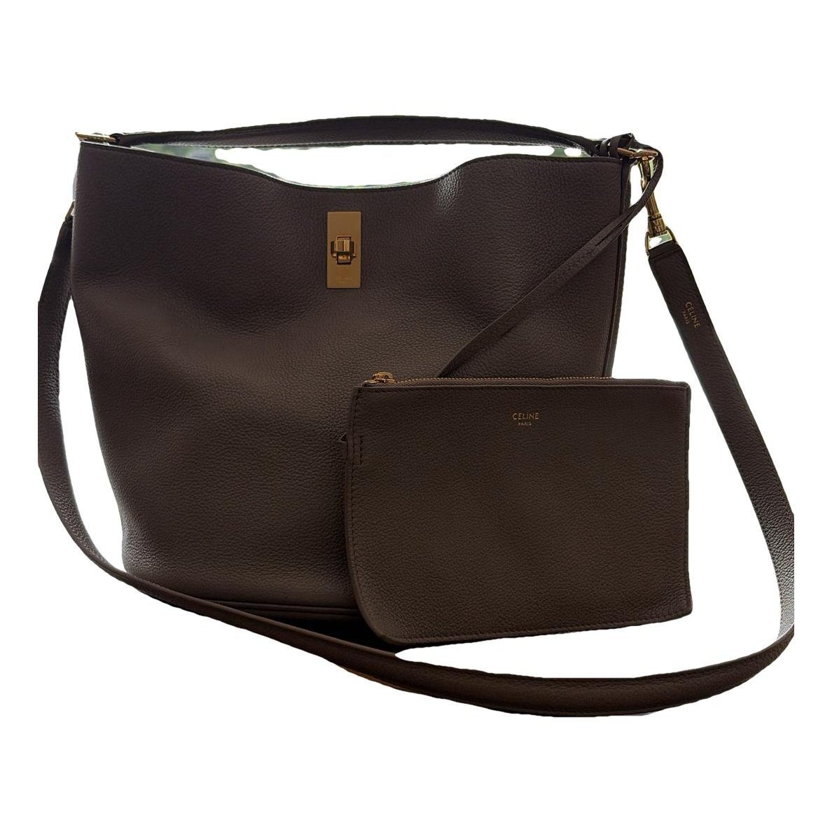 Leather handbag