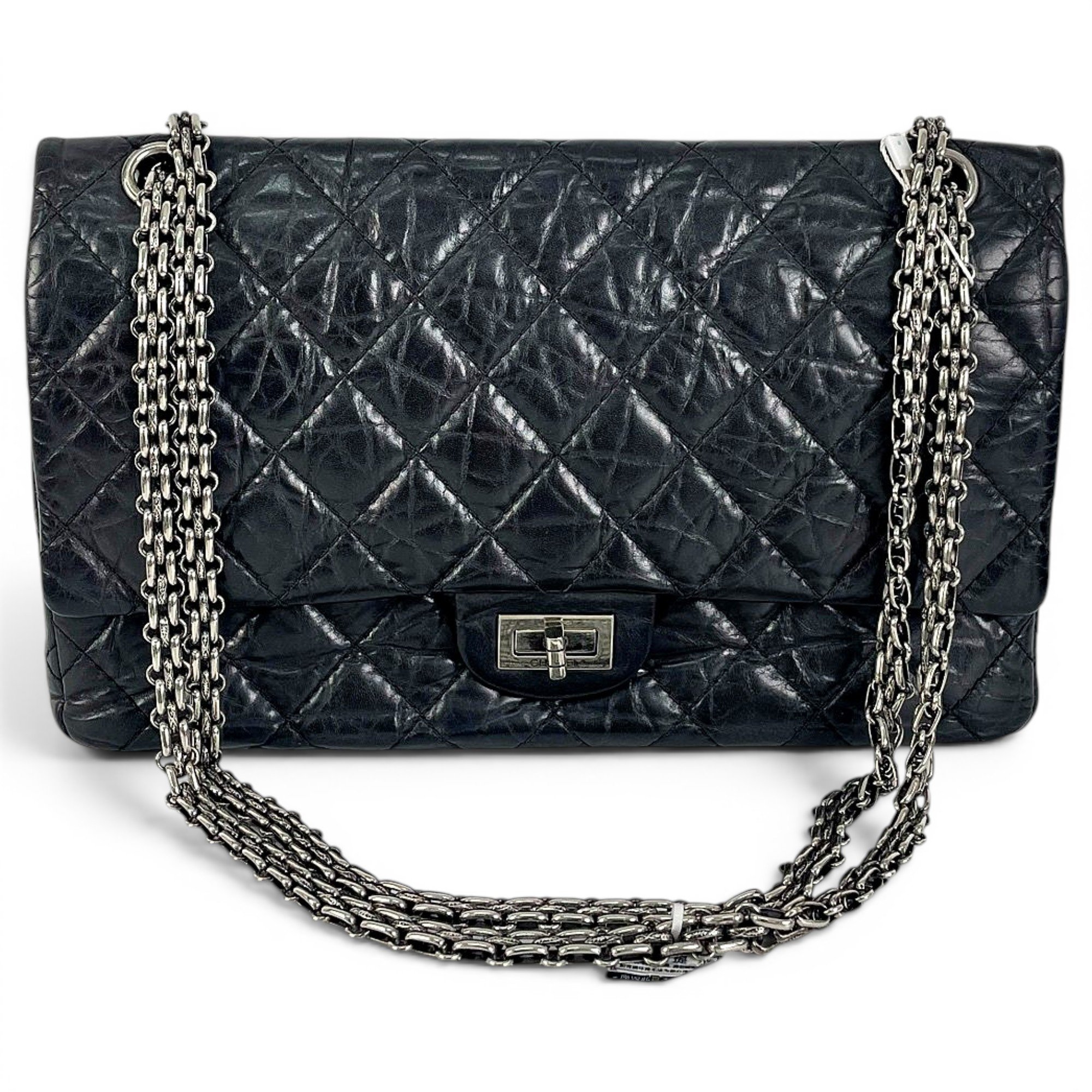 2.55 leather handbag