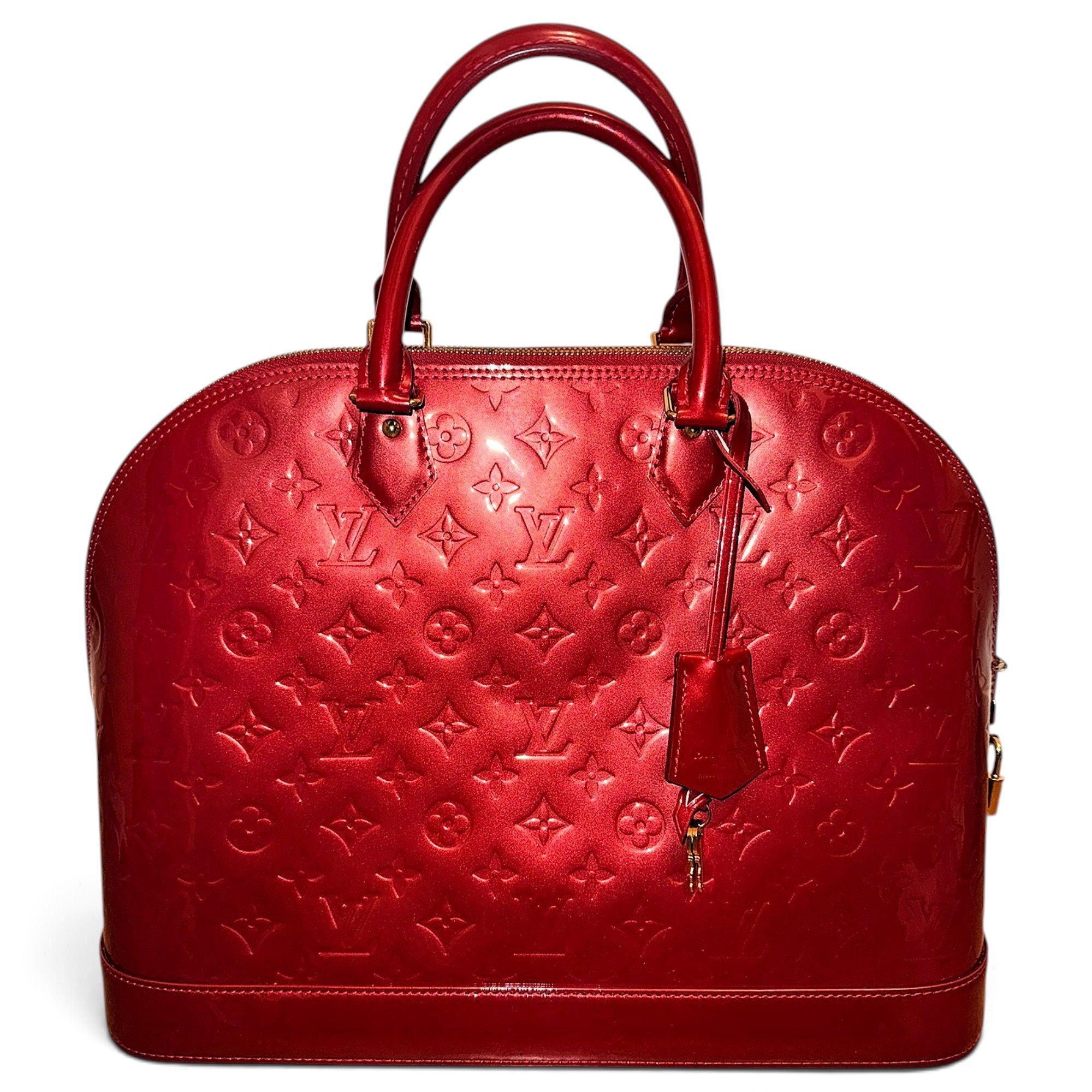 Alma patent leather handbag