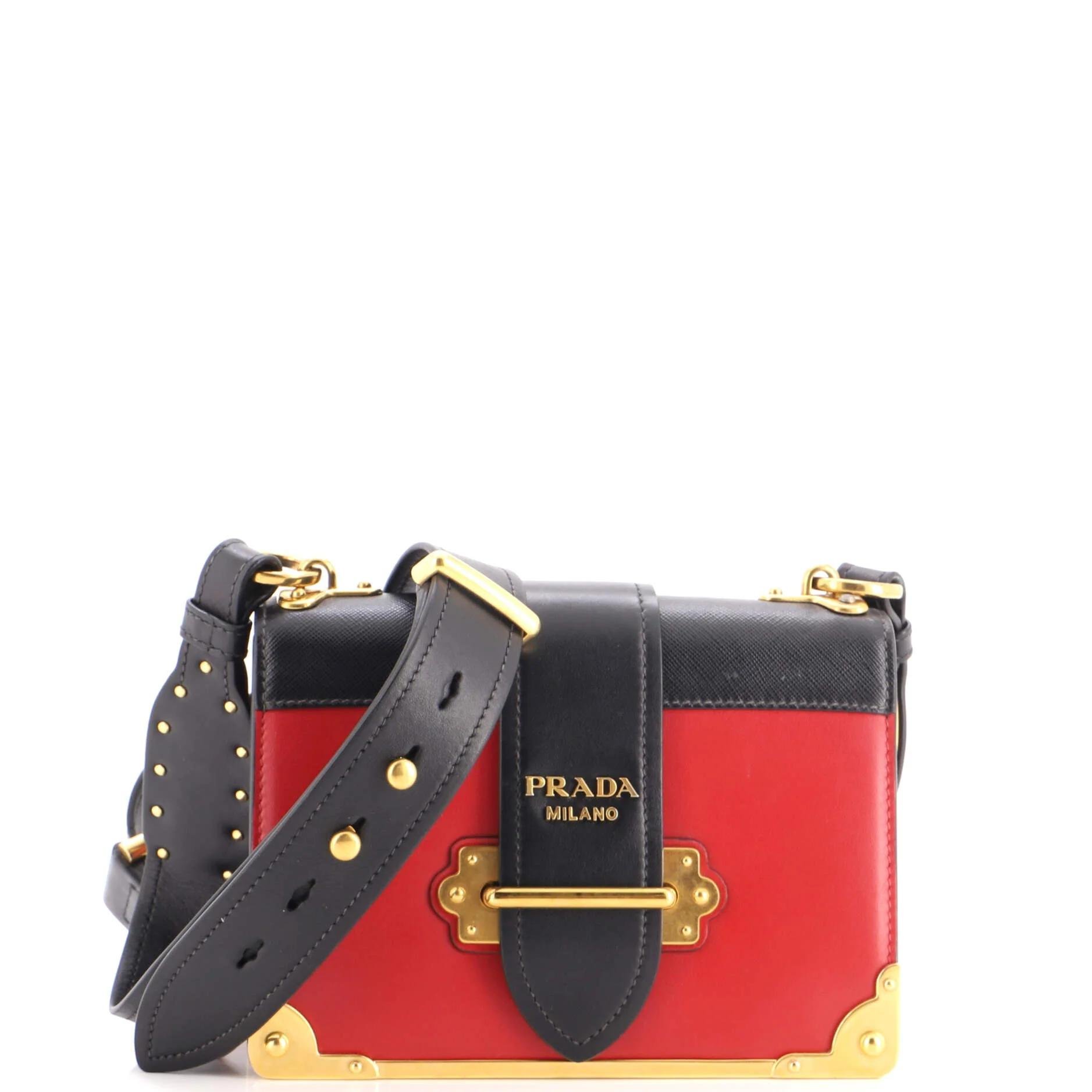 Leather crossbody bag
