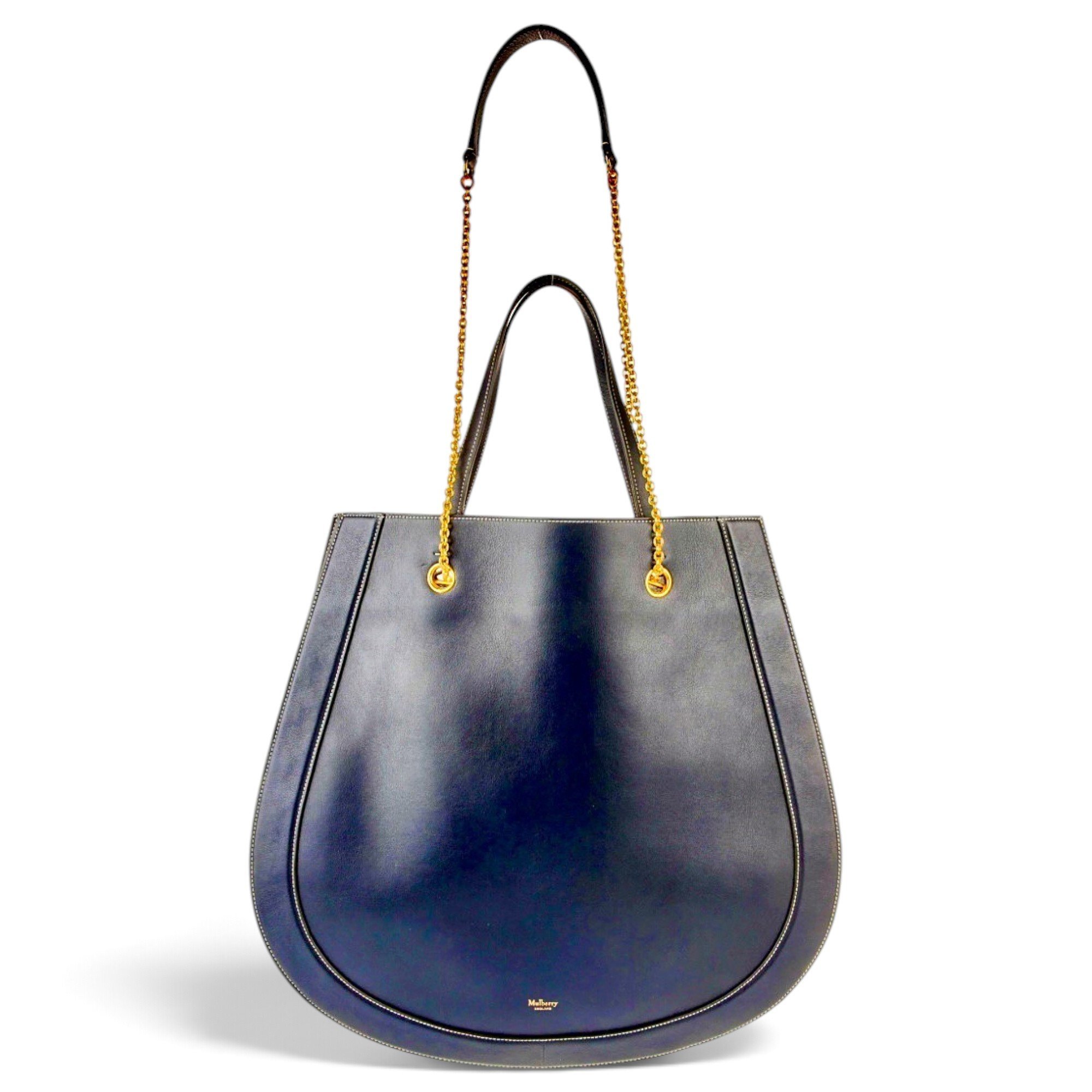 Leather tote