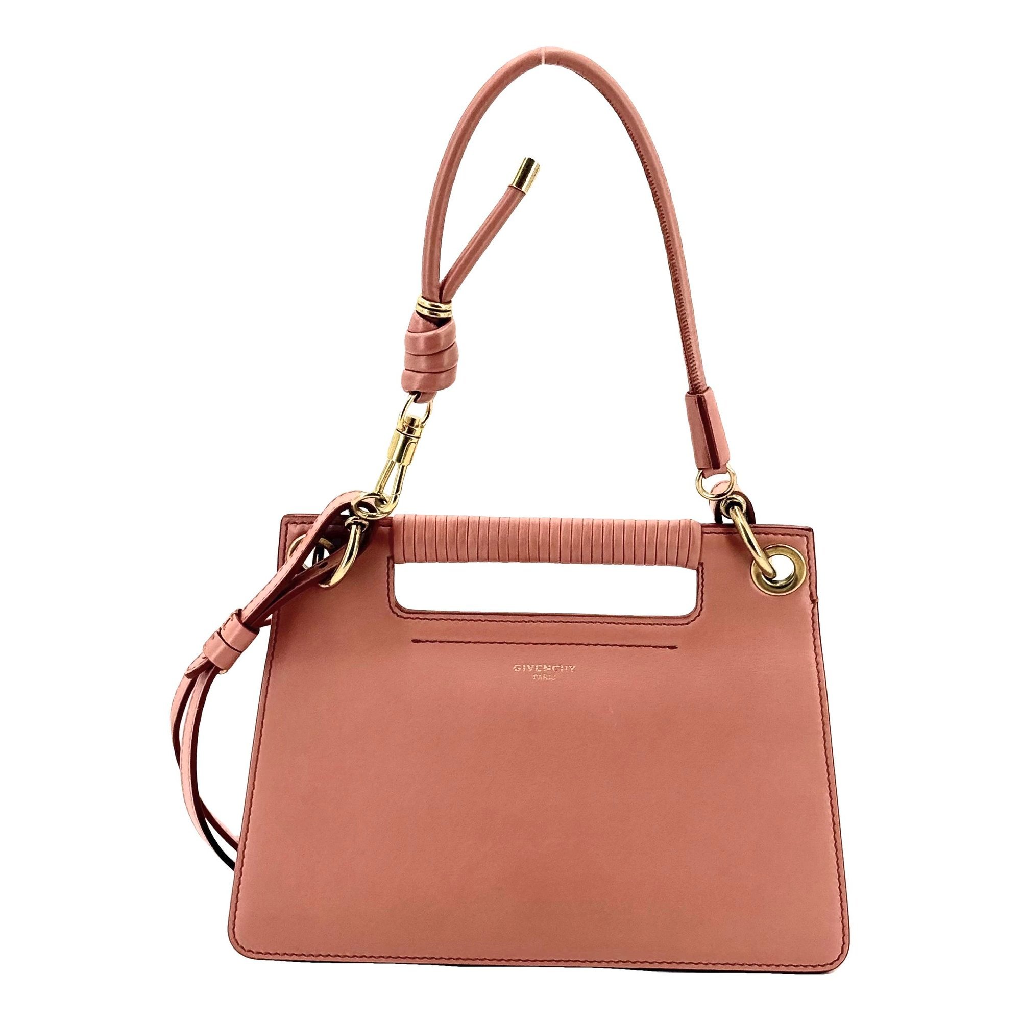 Whip leather handbag