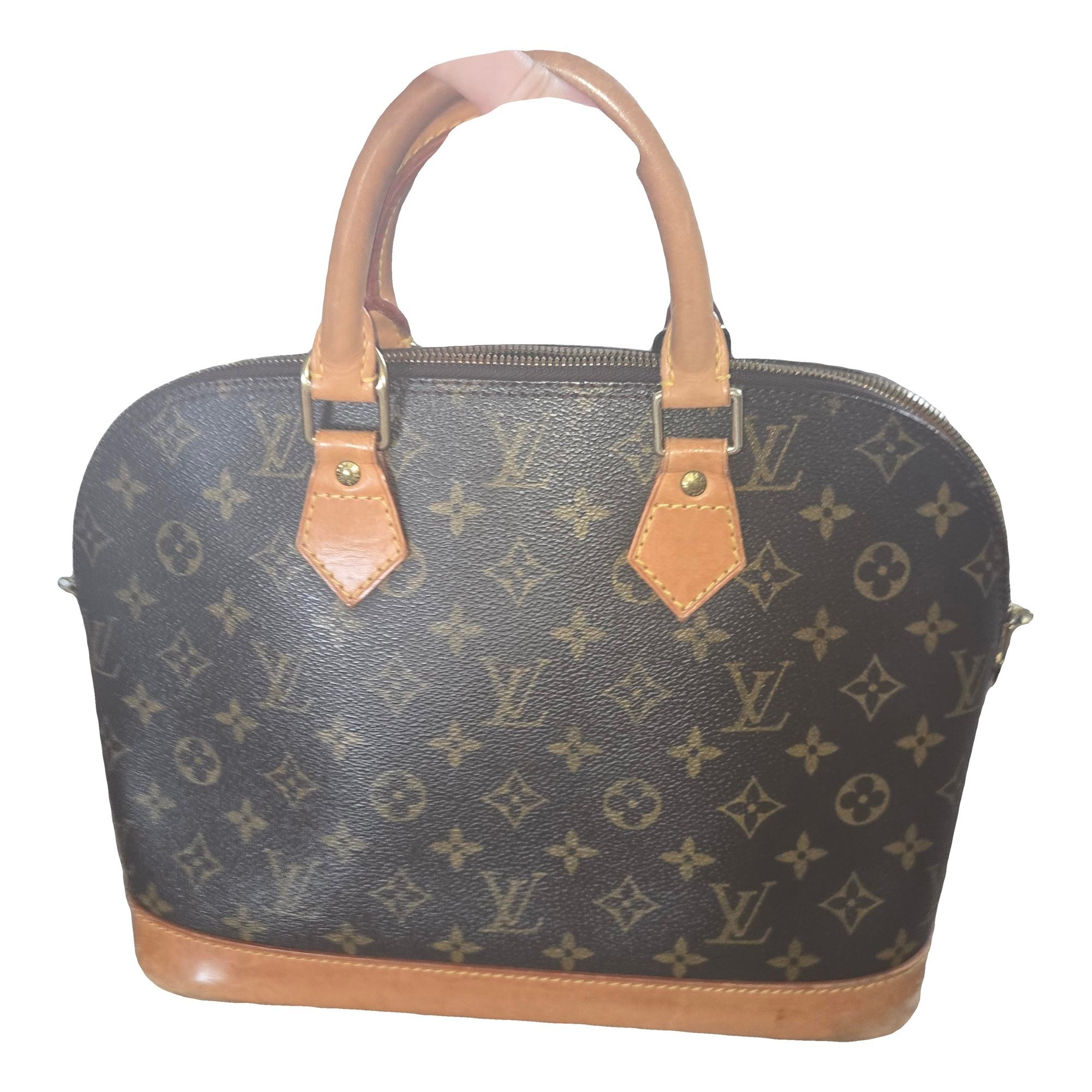 Alma leather handbag