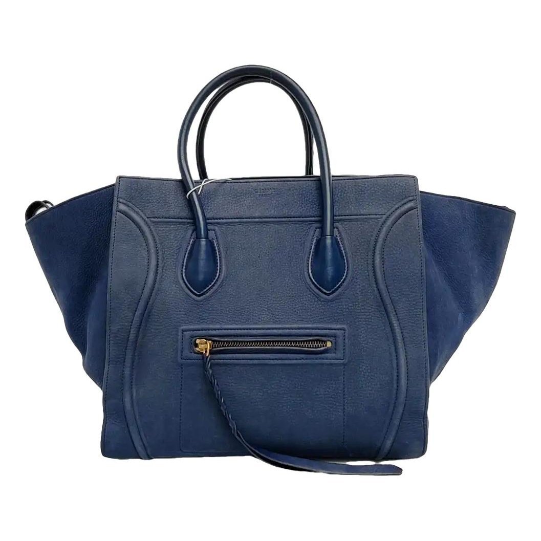 Cabas Phantom leather handbag
