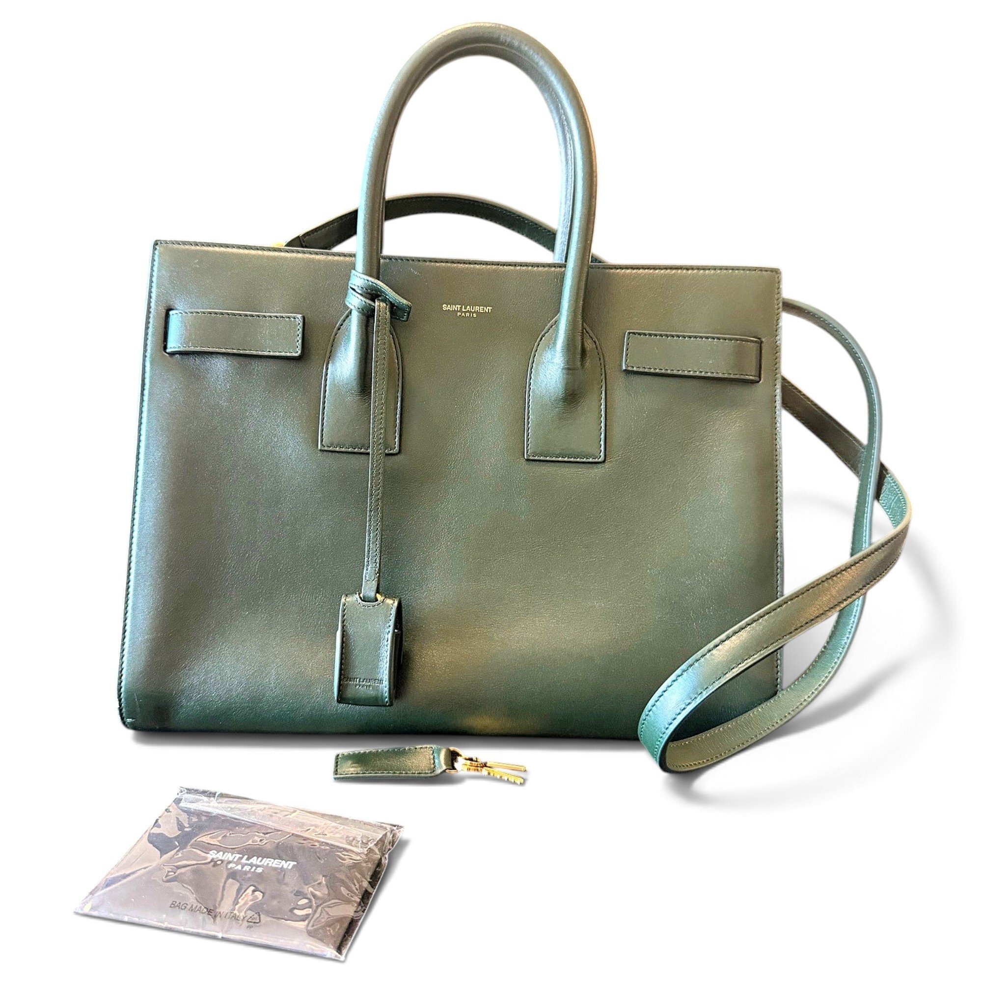 Saint Laurent Sac de Jour leather tote