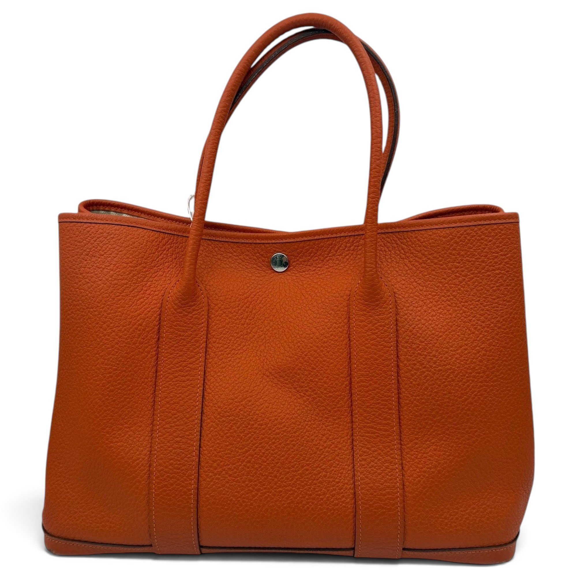 Garden Party leather handbag