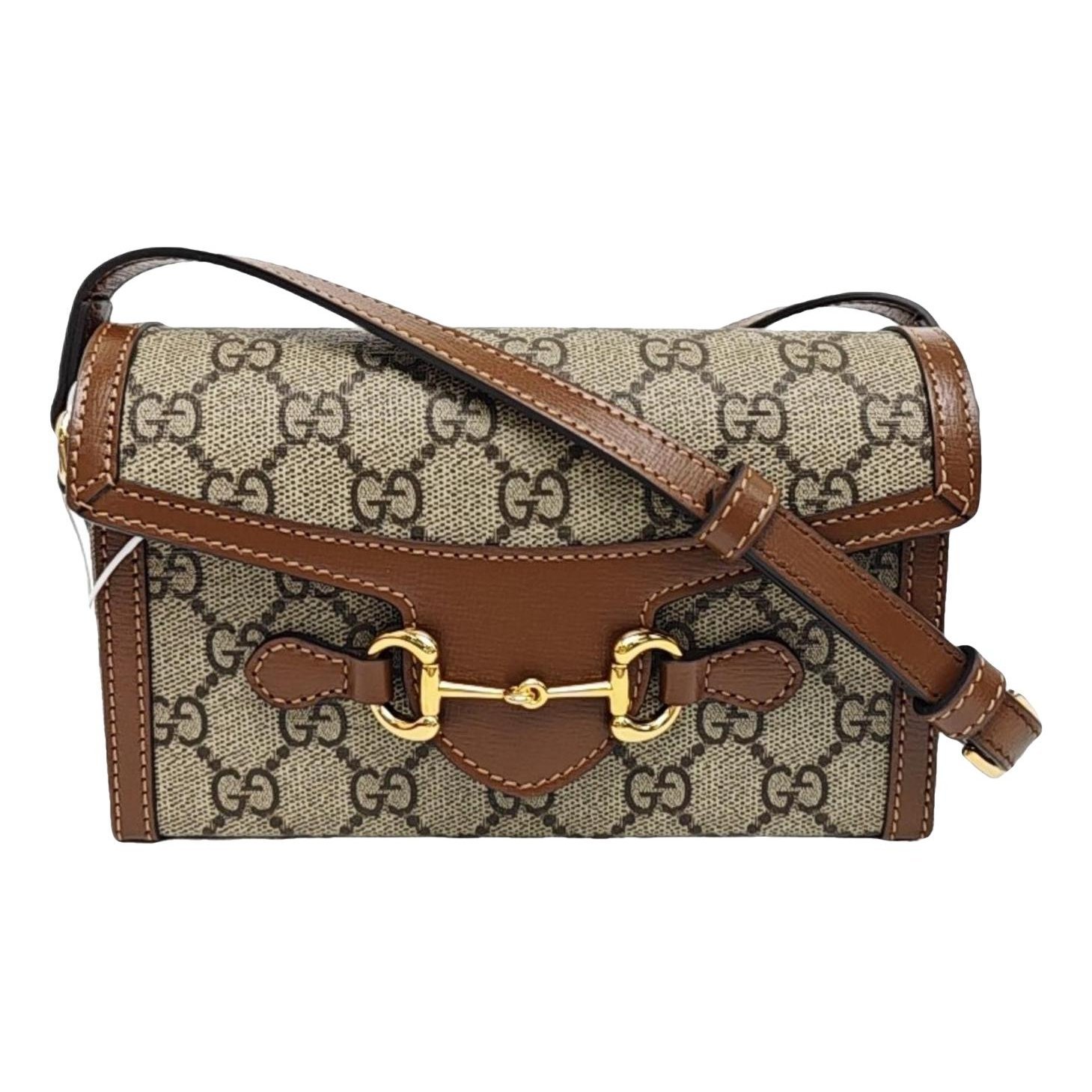 Handle Horsebit 1955 leather handbag